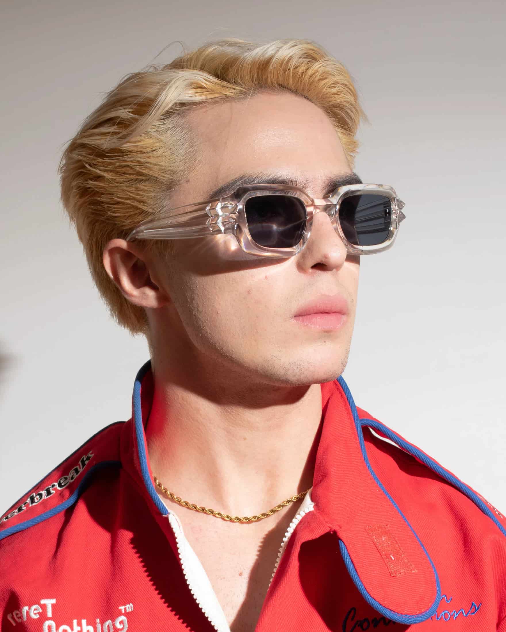 CRYSTAL SUNGLASSES/TRANPARENT - miniatura 4
