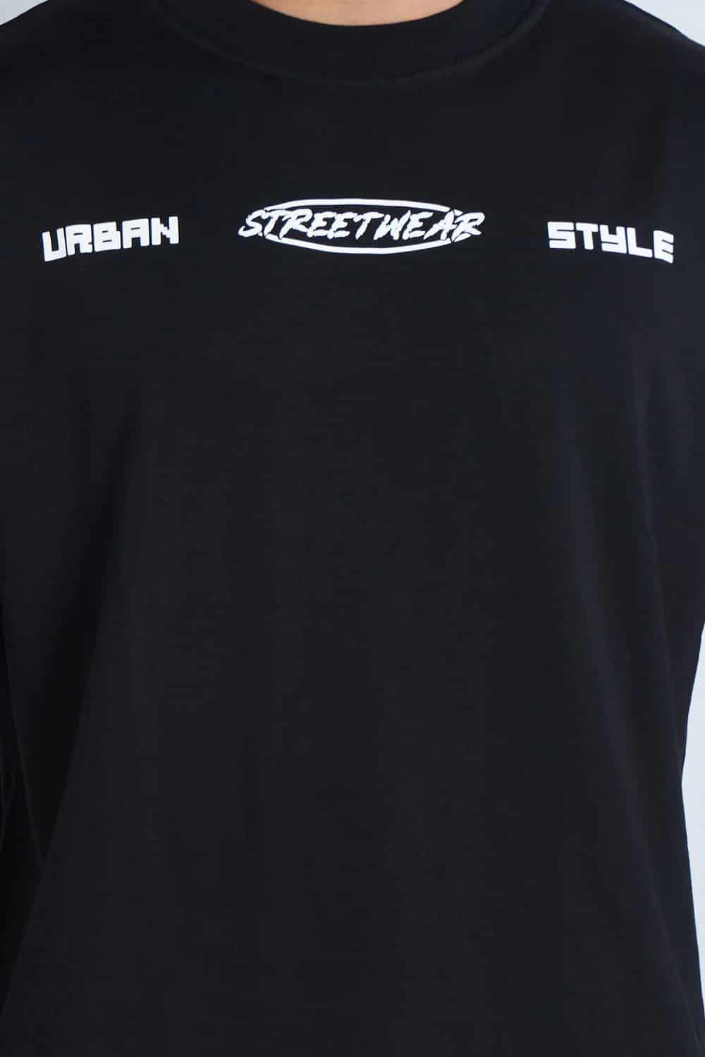 Camiseta oversize estampada Negro | DROP 03 | - miniatura 8