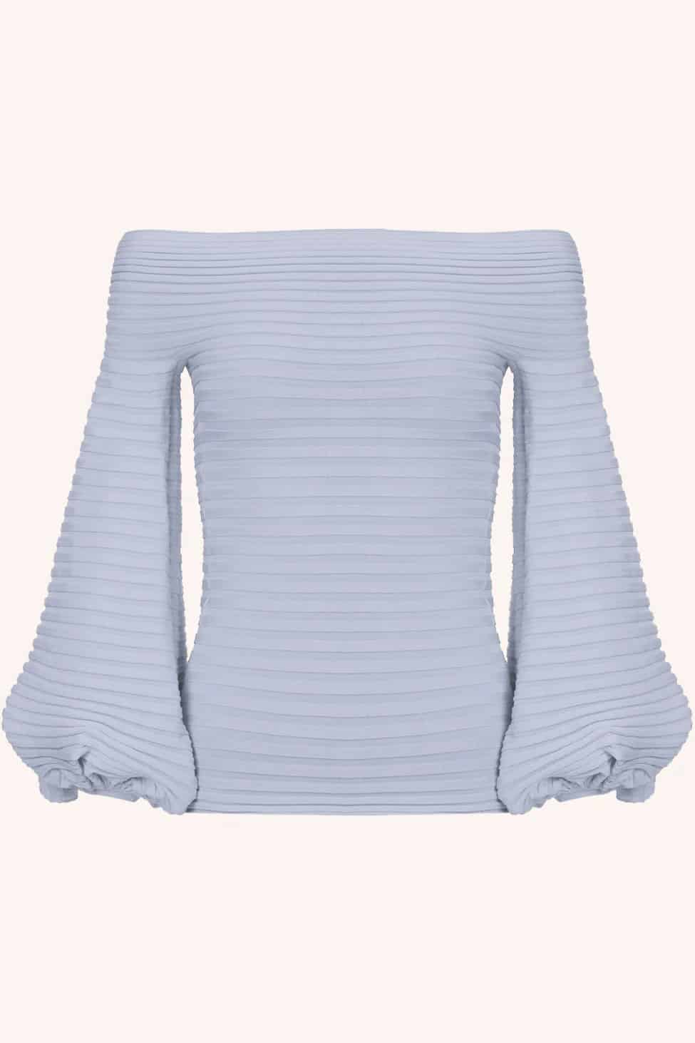 Conde Ribbed Blouse - miniatura 11
