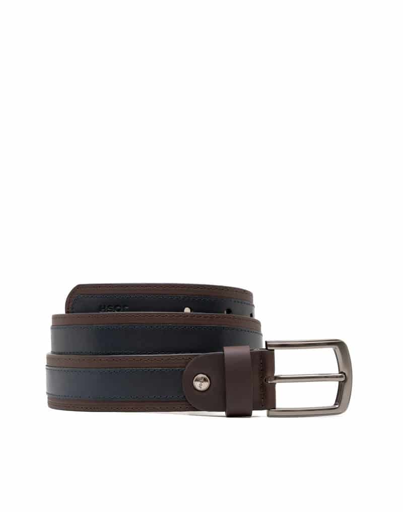 Correa doble cuero para hombre REF CRHJ019 - miniatura 2
