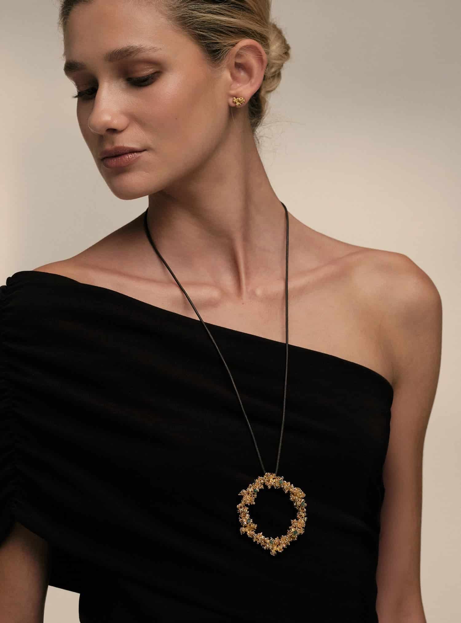 Aura Circle Necklace - miniatura 5
