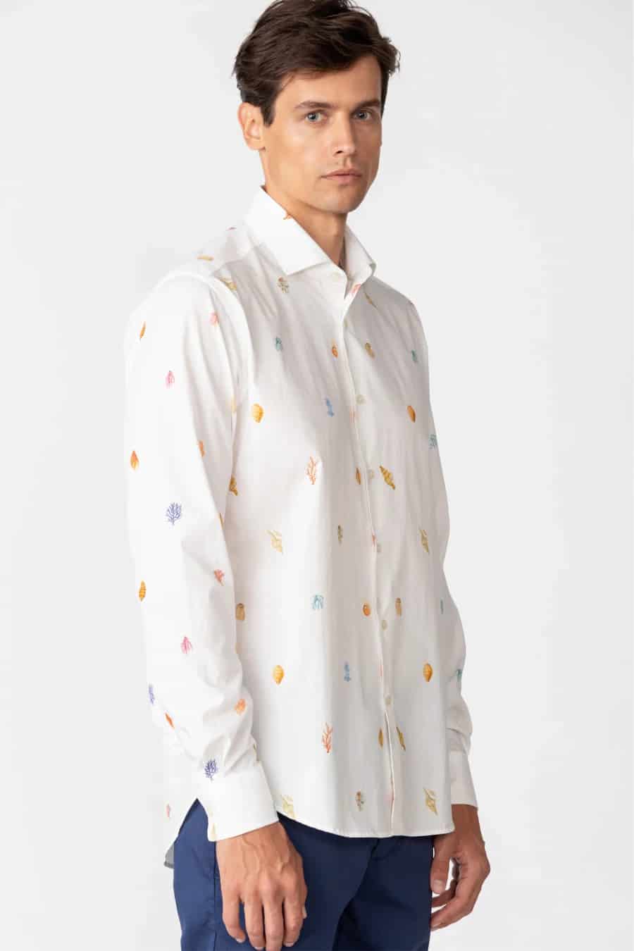 Men's cotton shirt albatros - miniatura 2
