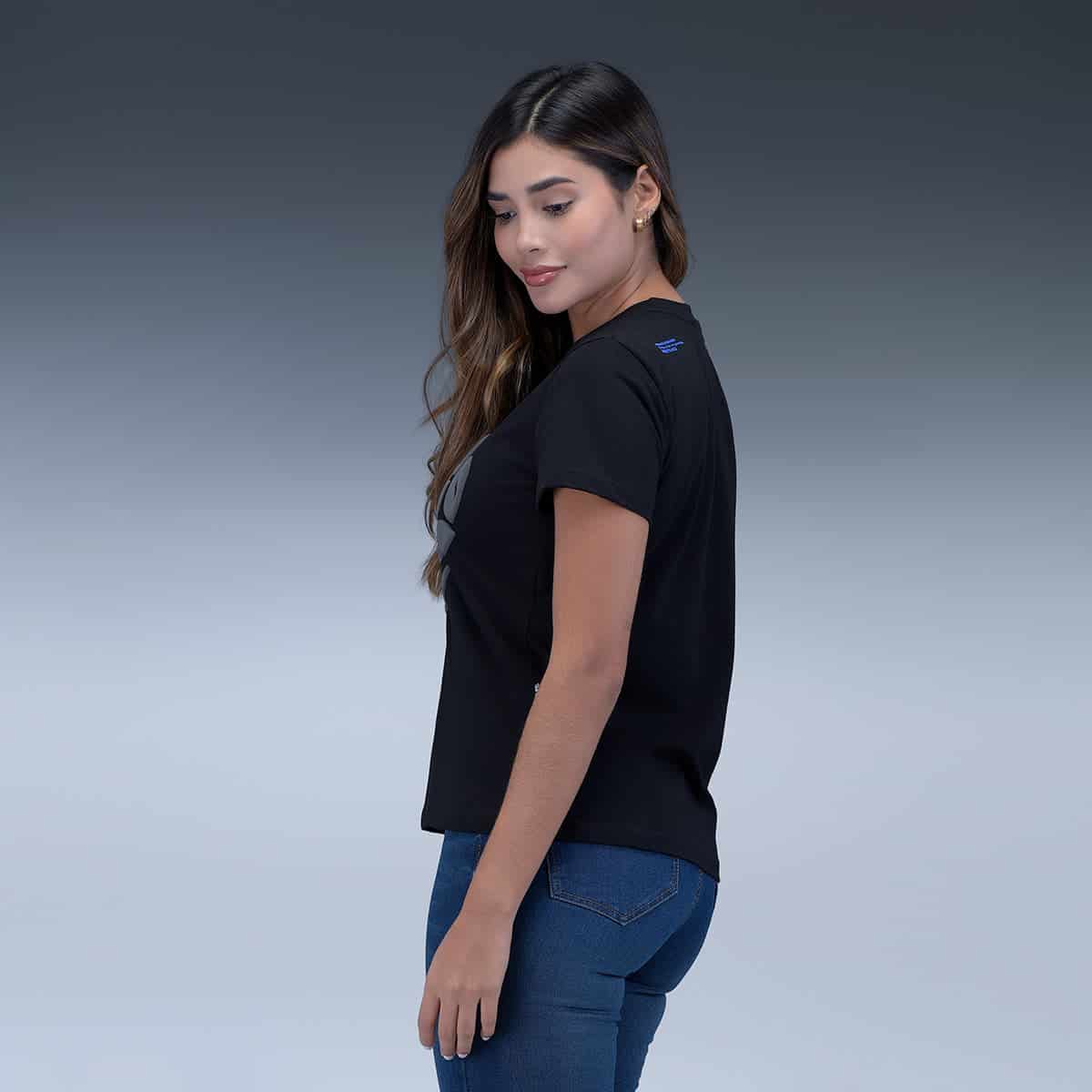 Camiseta Negra Mujer - miniatura 3