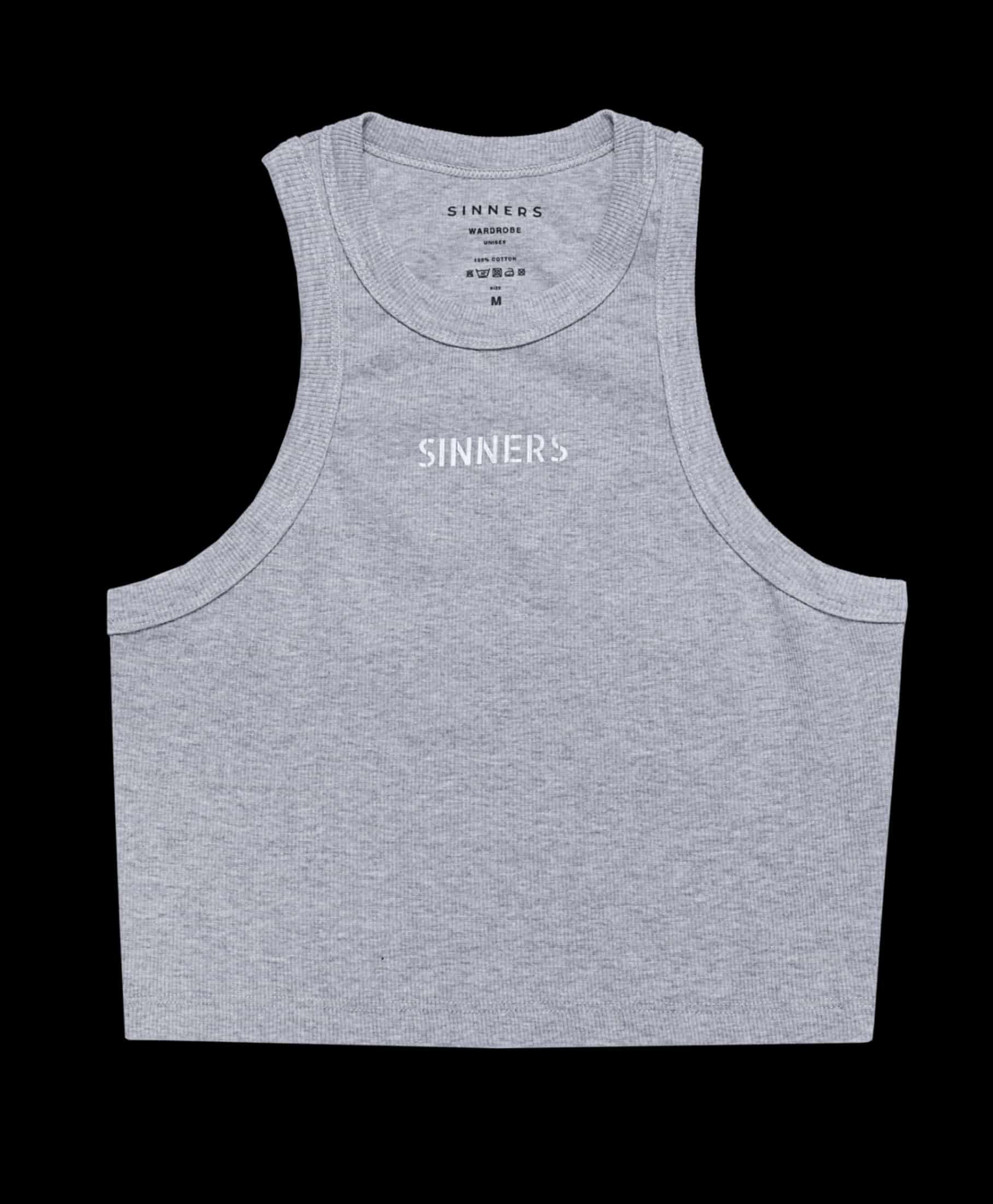 SINNERS GRAY WOMEN TANK TOP - miniatura 1