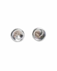 MINI SWIRL STUD EARRINGS - miniatura 1