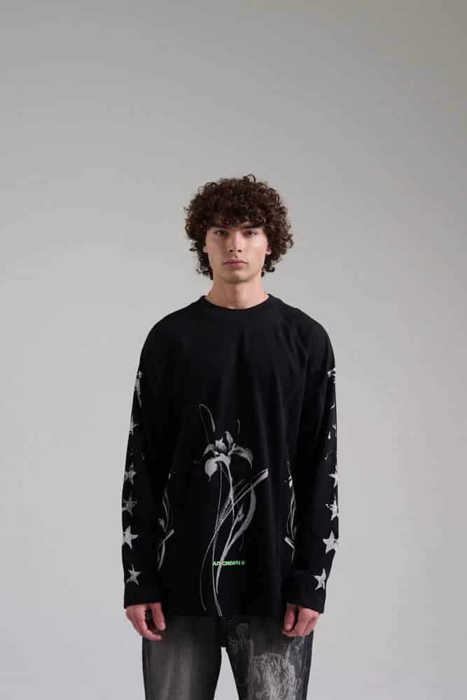 TRANCE LONG SLEEVE T-SHIRT - miniatura 1