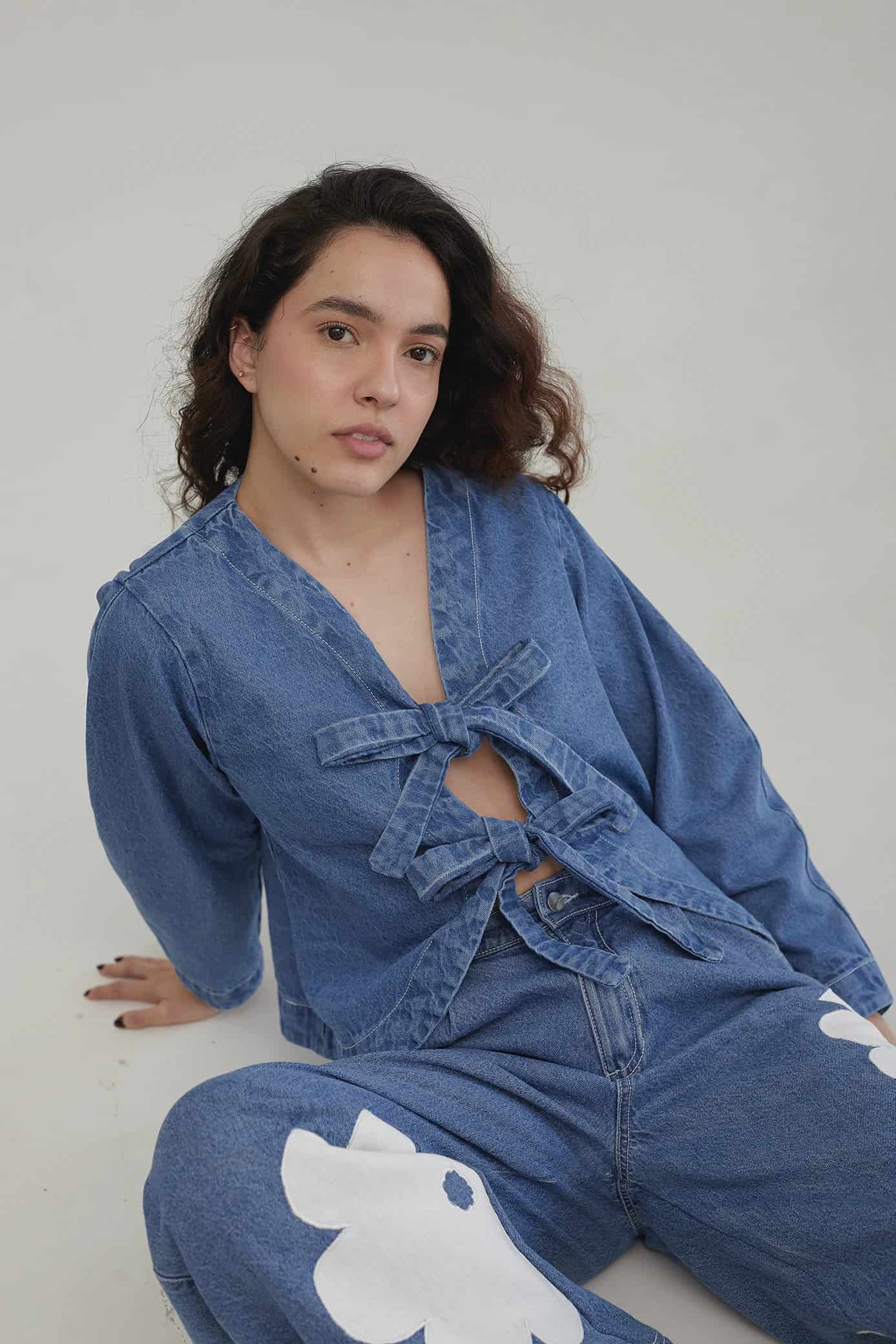 Top Marina Denim - miniatura 3