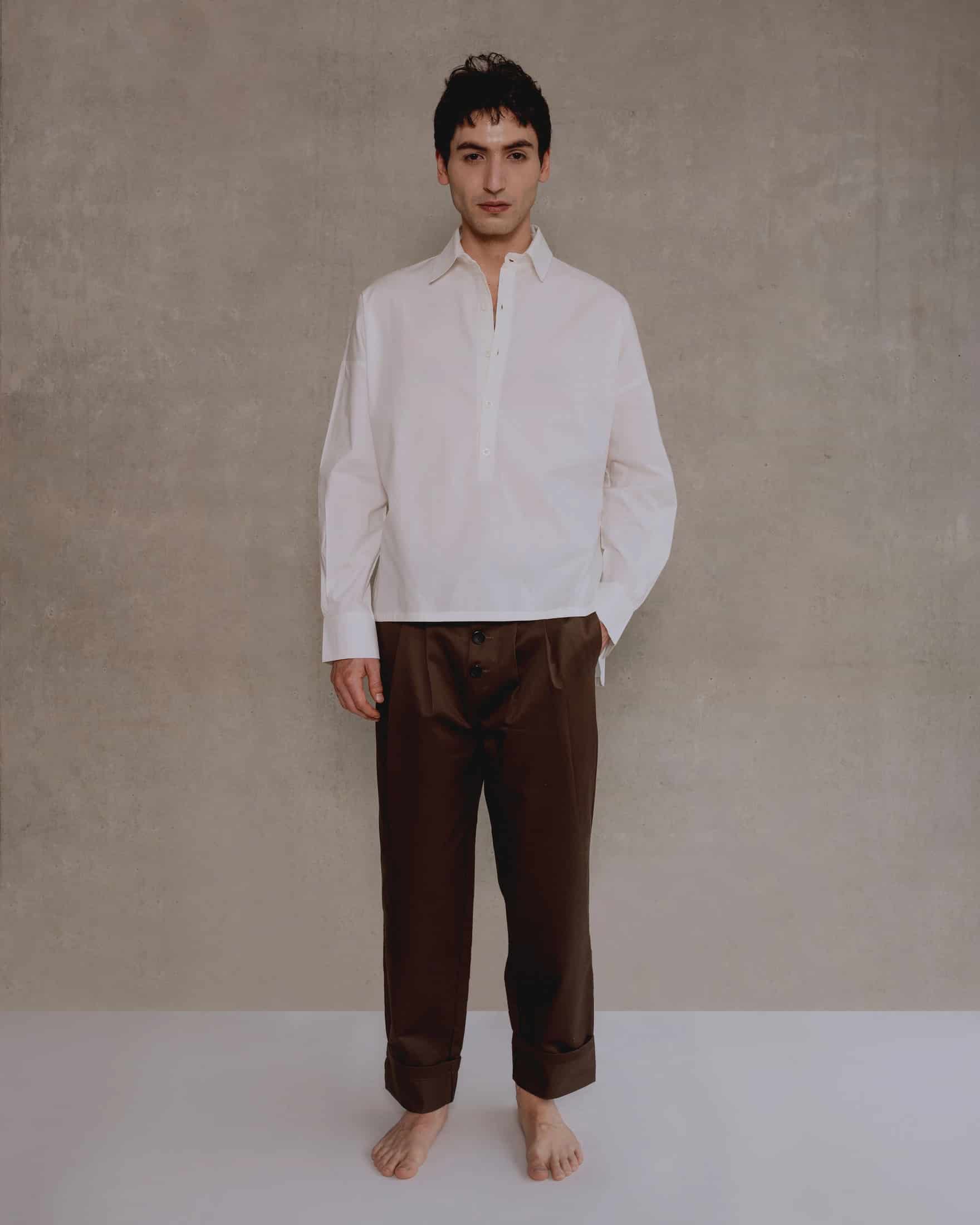 Dave Brown Trousers Man - miniatura 1