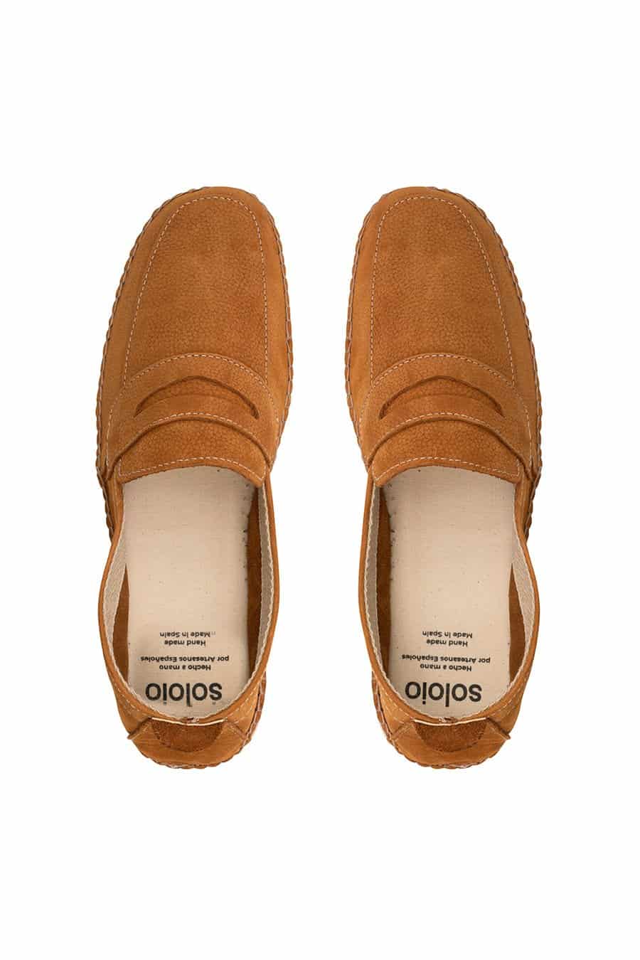 Men's leather espadrille leather masked - miniatura 2