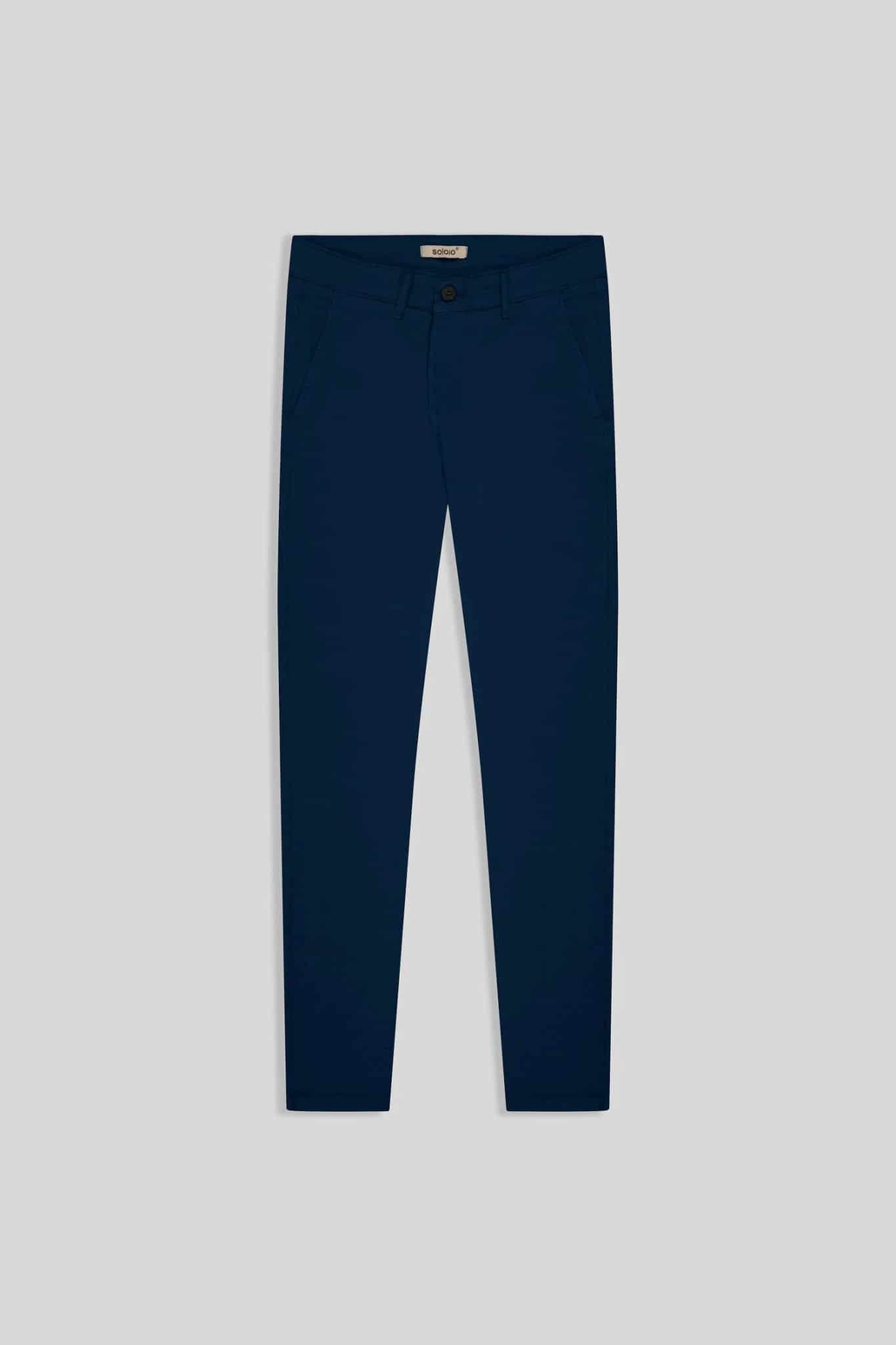 Men's cotton pants blue new siena - miniatura 1