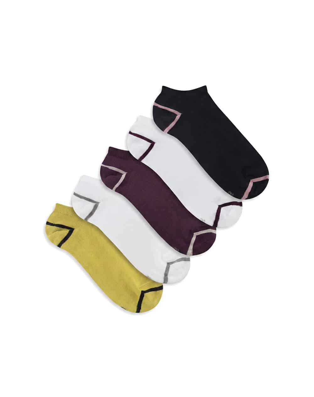 5 pares de medias tobilleras surtido hombre - miniatura 1