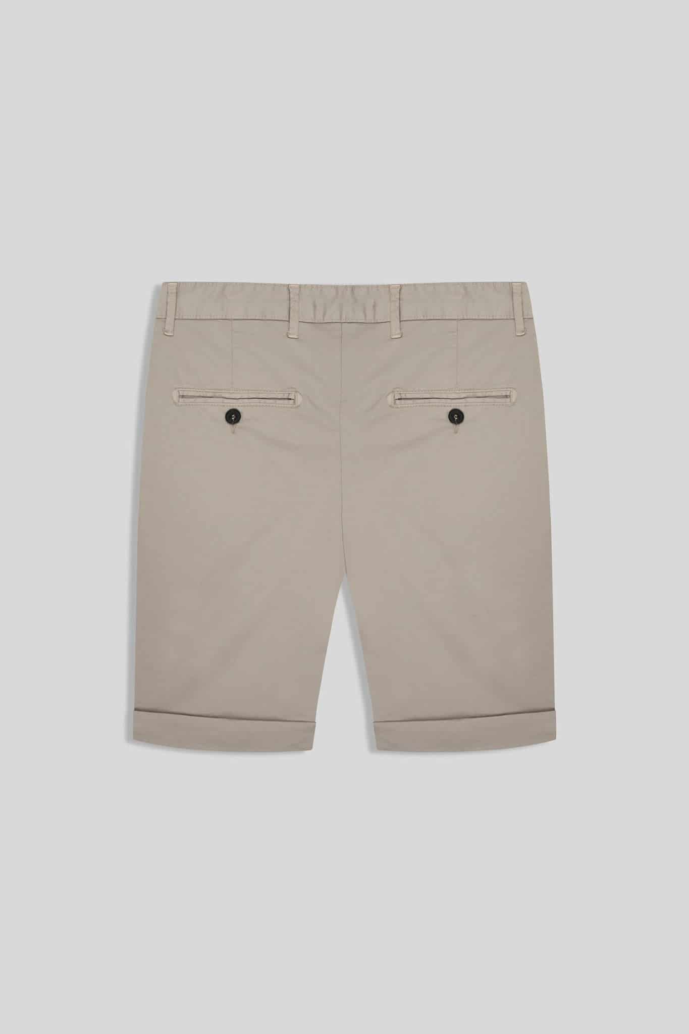 Men's cotton bermuda beige new siena - miniatura 2