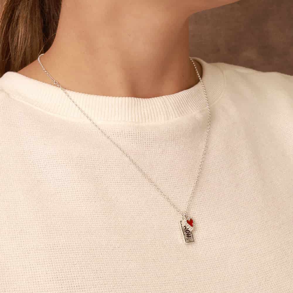 PreOrder Cadena Mom Tag Plata - miniatura 2