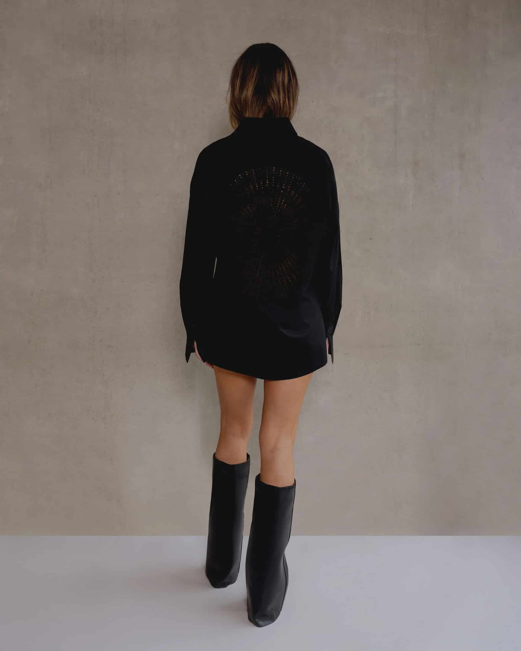 Danielle Black Shirt - miniatura 2