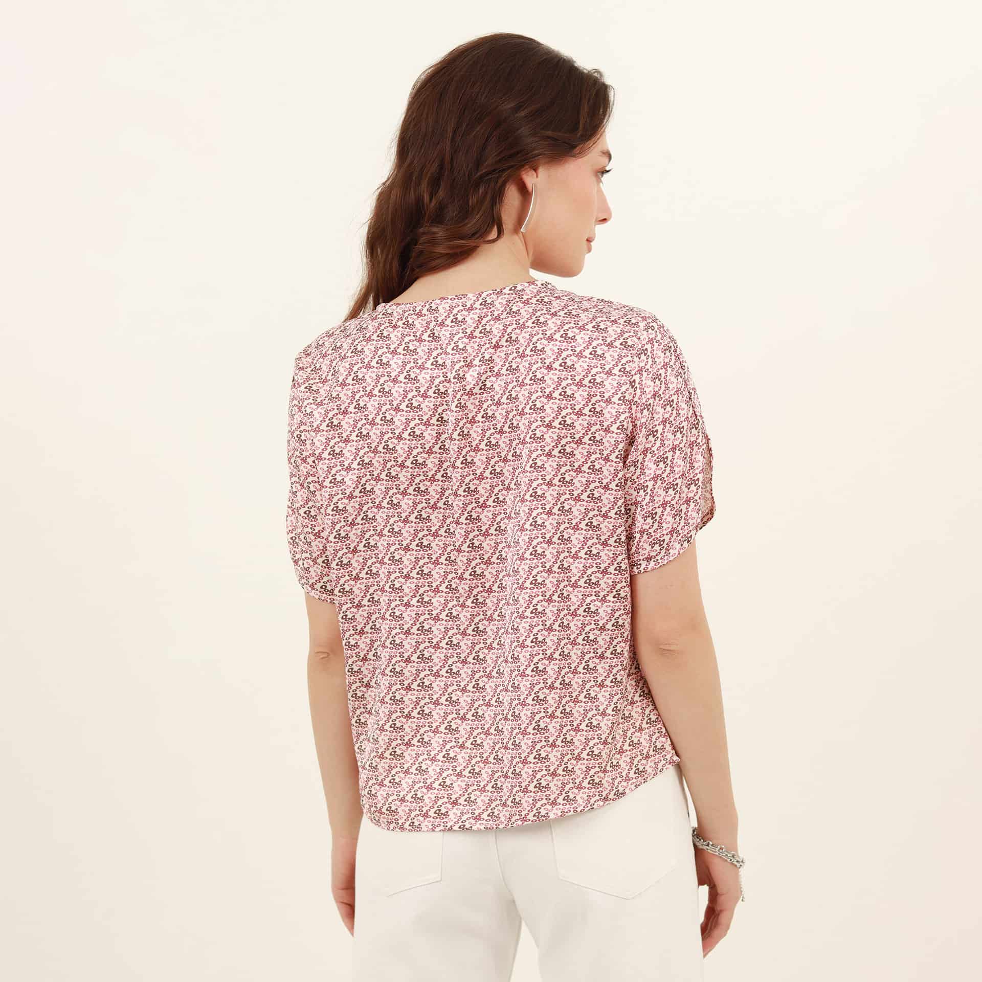 Camiseta estampada cuello redondo manga corta - miniatura 5