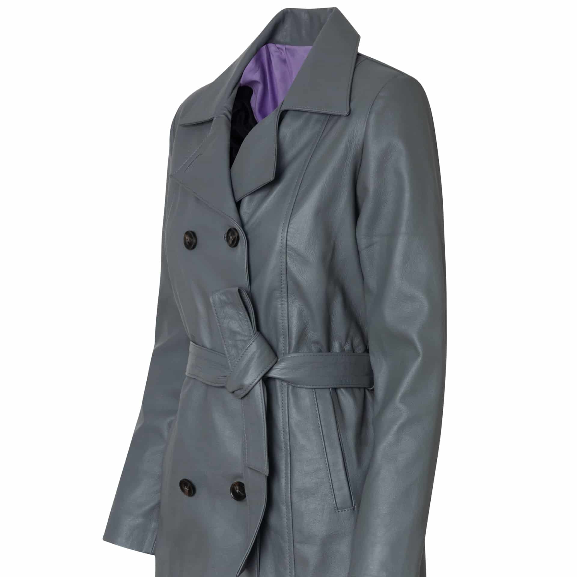 TRENCH coat - GREY - the PERFECT dose OF madness - - miniatura 2