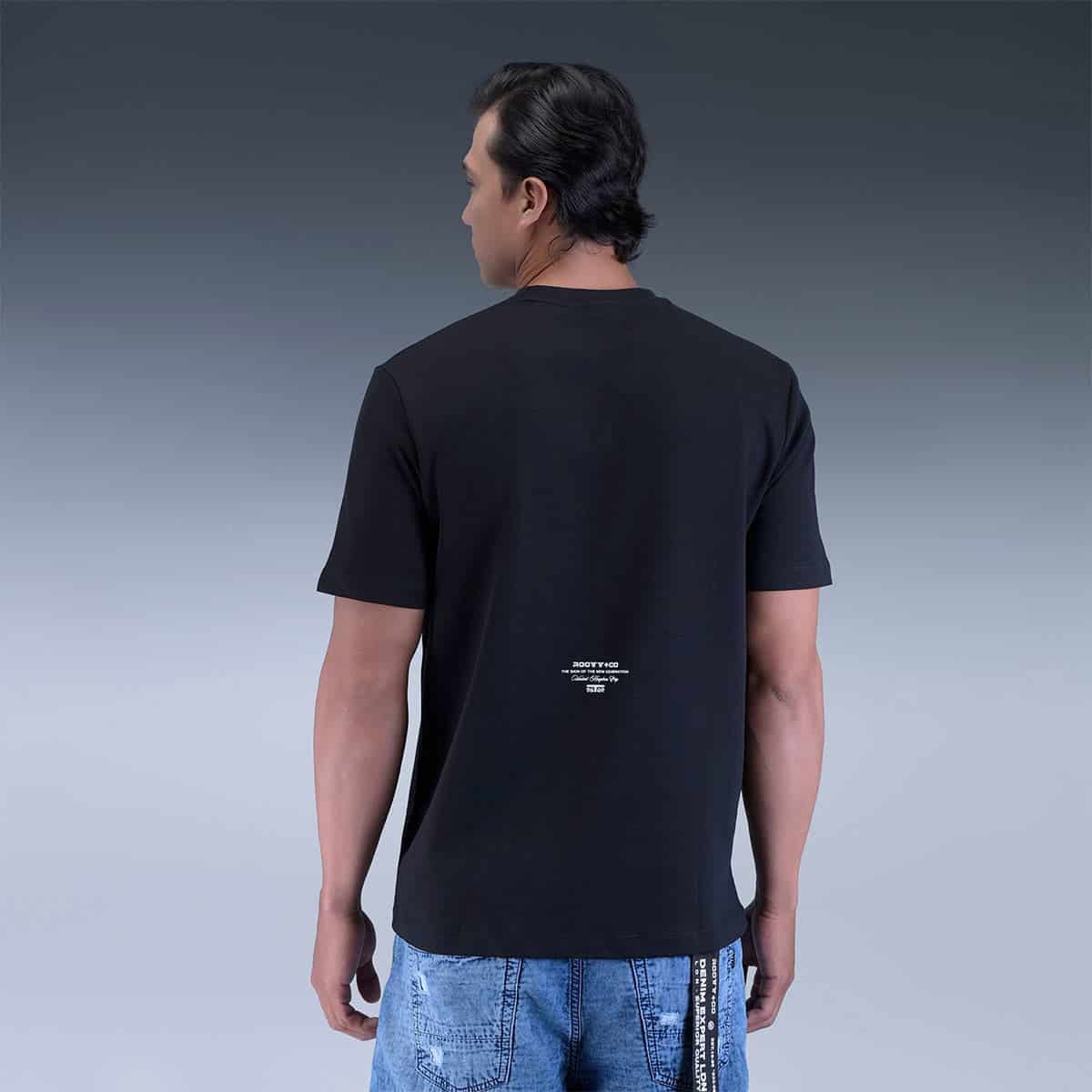 Camiseta Regular Negra - miniatura 2