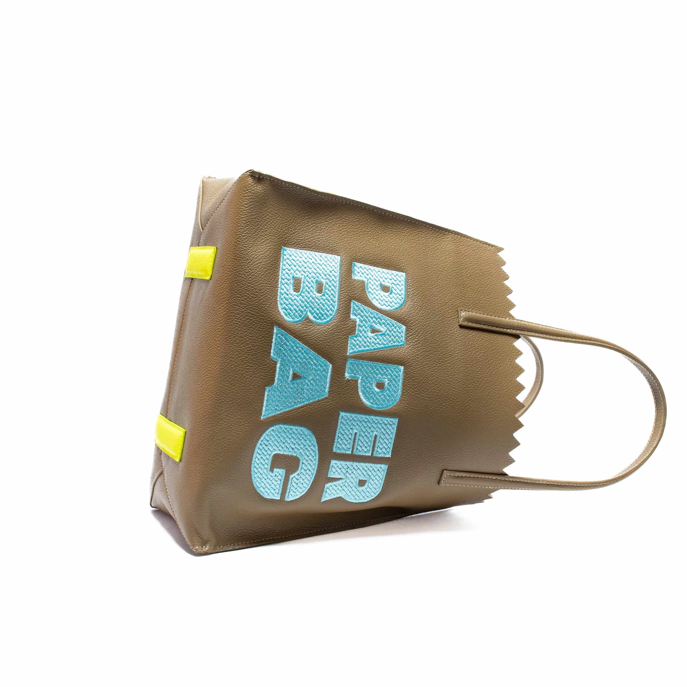 PAPER BAG SHORT musgo x blue sky - miniatura 2