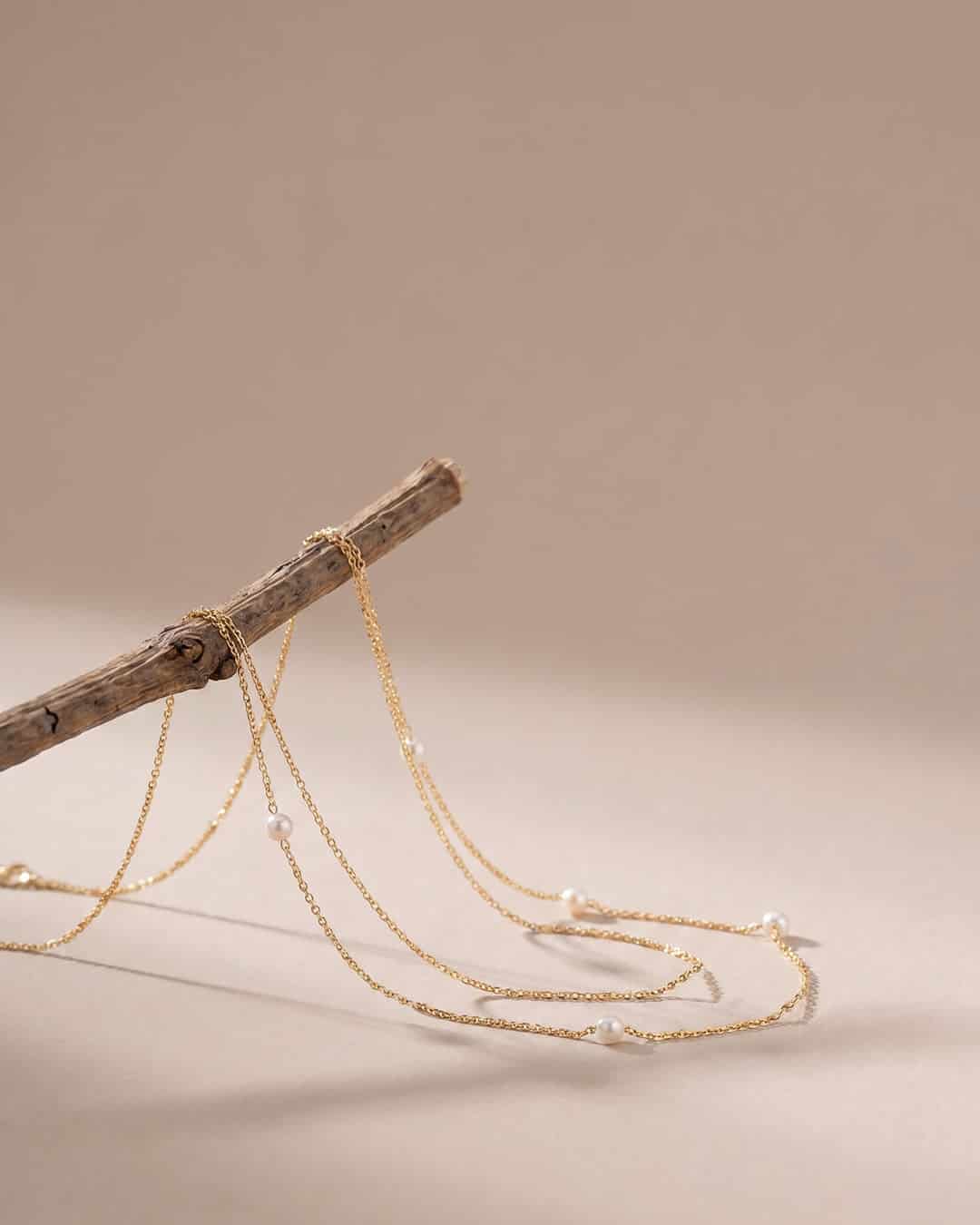 Bodychain Doble Perlas - miniatura 2
