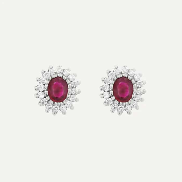 Arete Corona Thin Ovalado - miniatura 7