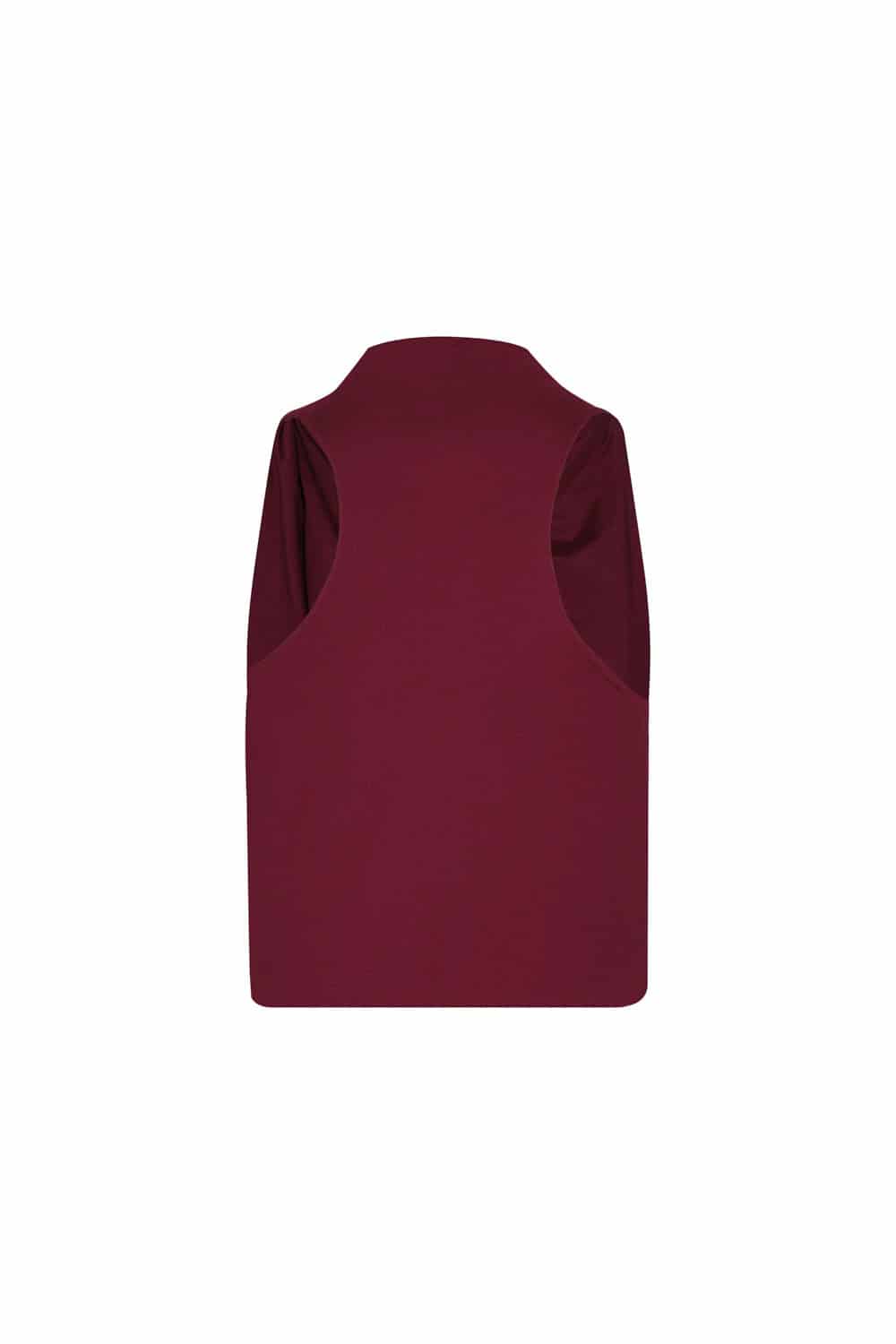 Blusa duna vinotinto - miniatura 3