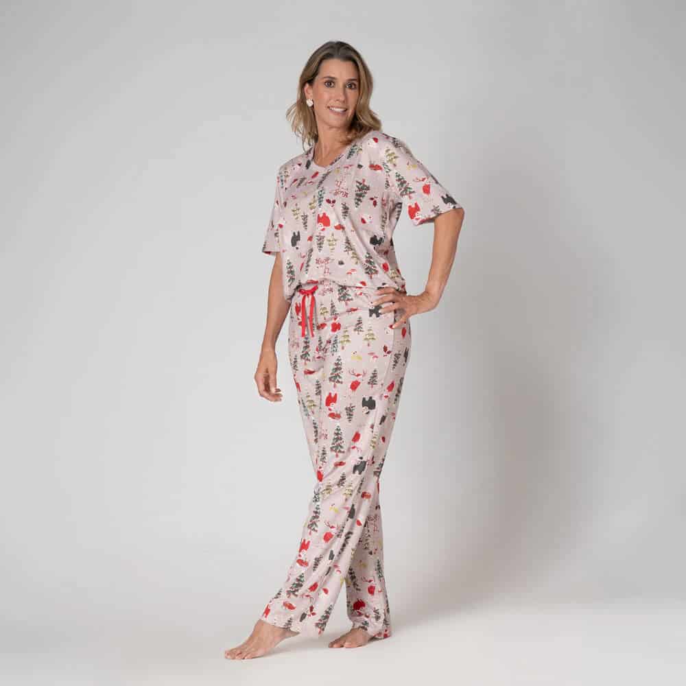 Conjunto Pijama Pantalón Navidad - miniatura 1