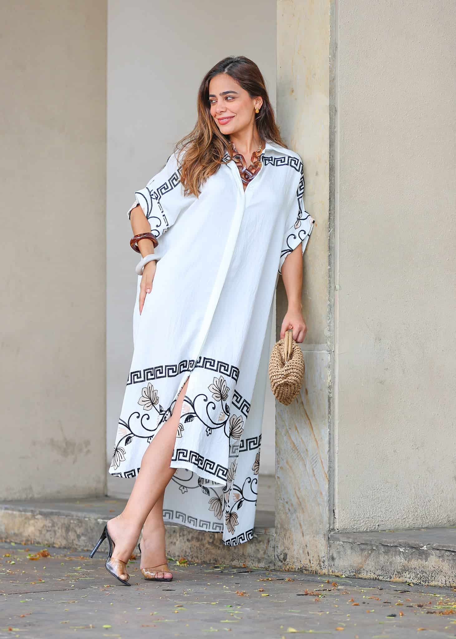 Vestido Camisero Etnico - miniatura 2