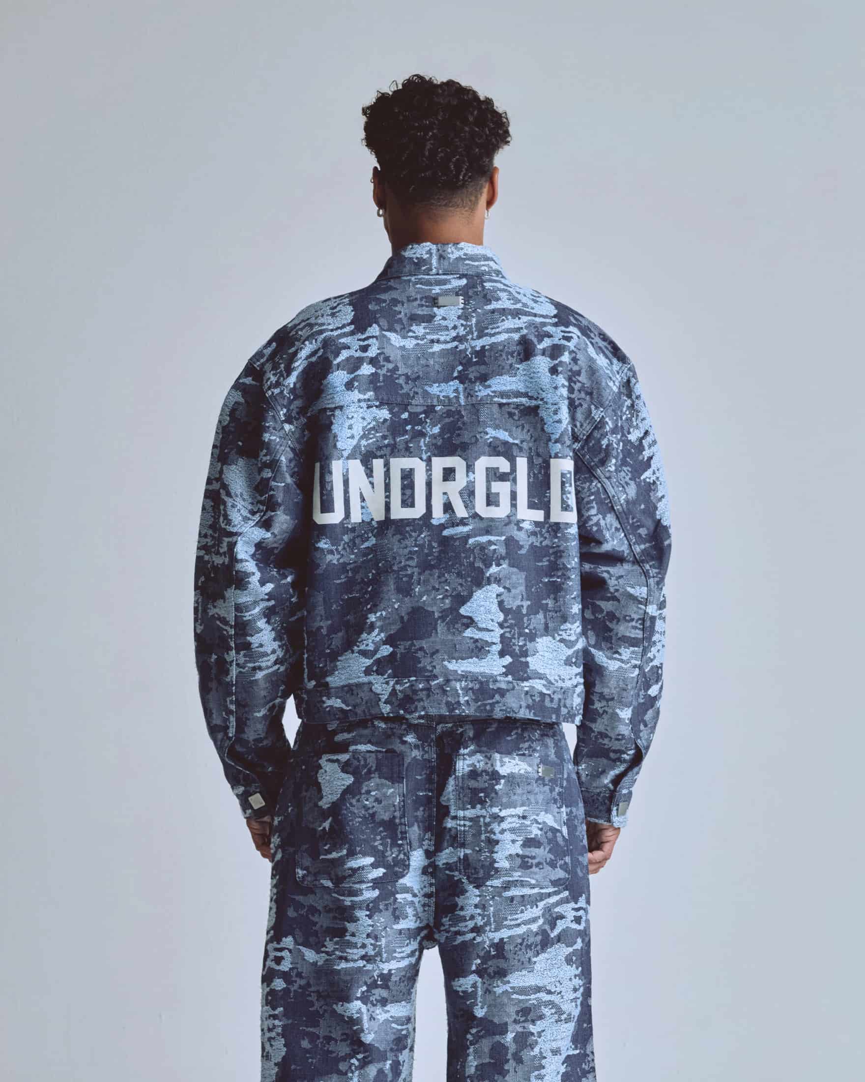 Capsule UNDRGLD Jacquard Jacket Cammo Blue - miniatura 6