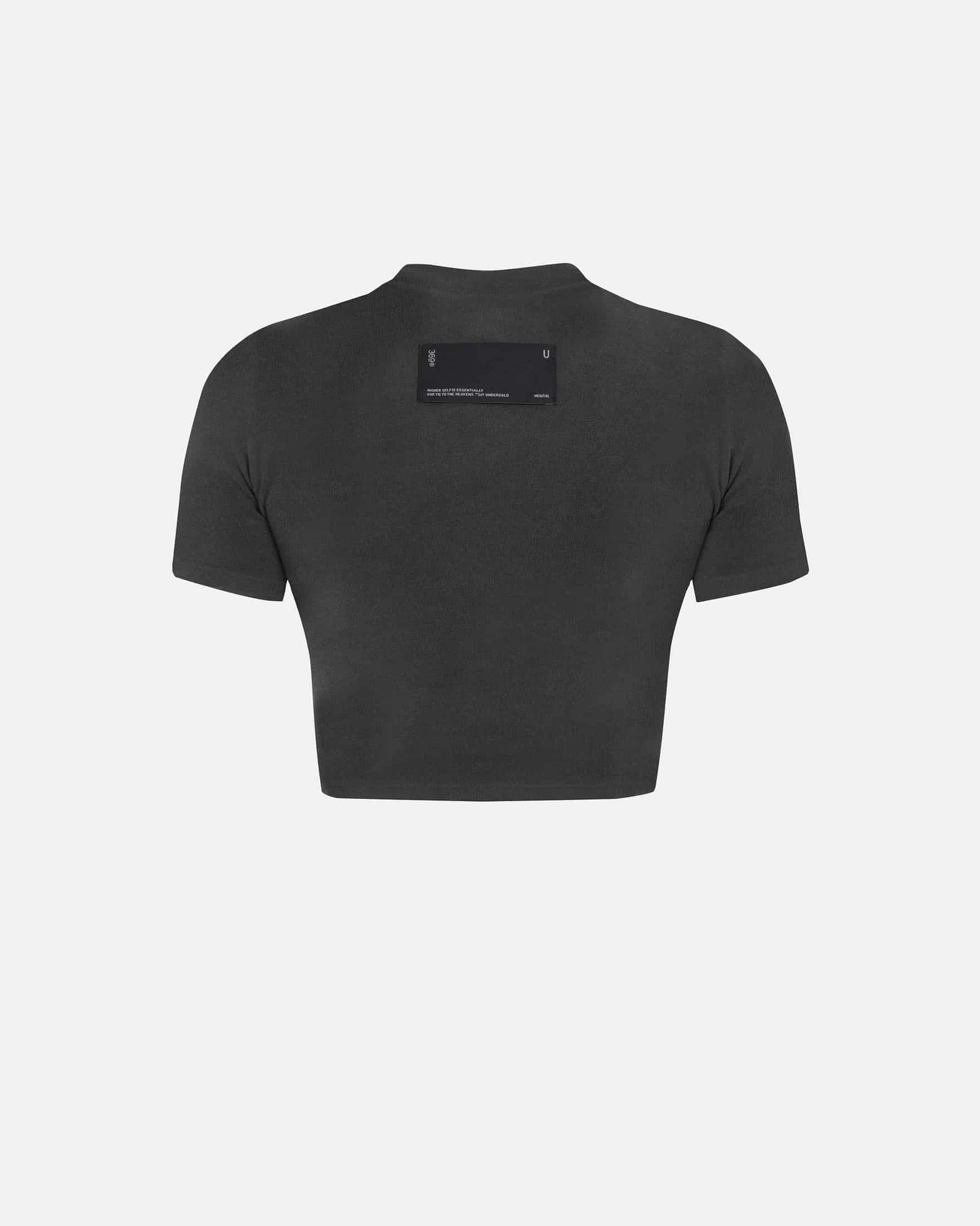 Echoes UNDRGLD Baby Tee Old Washed Gray - miniatura 3