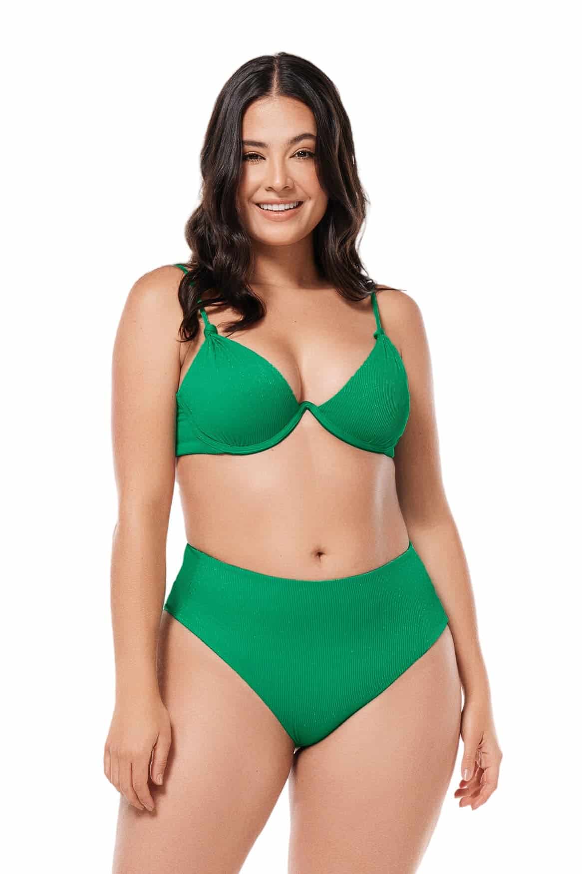 TOP DE BIKINI ELISA GREEN - miniatura 2