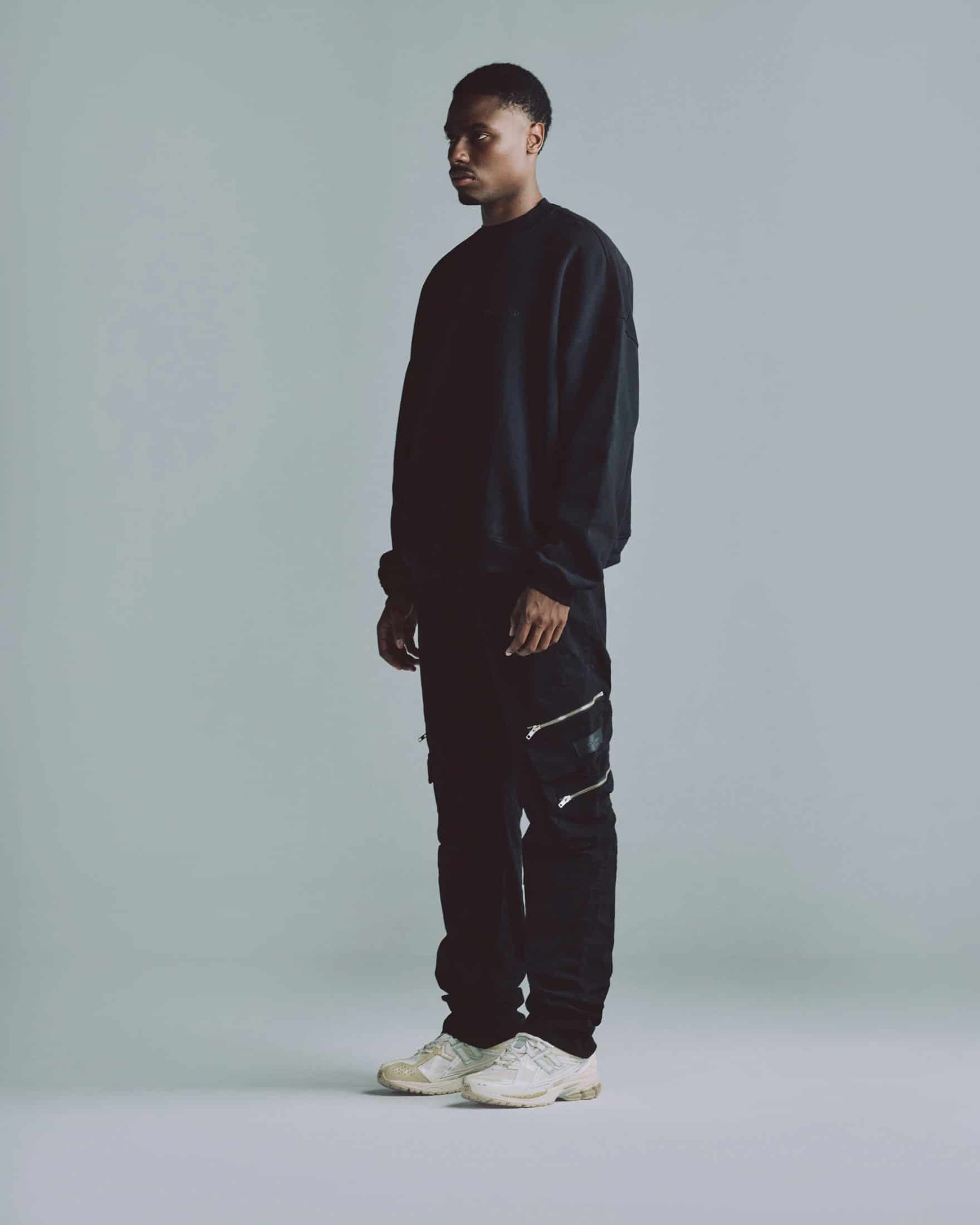 Line Logo Crewneck Black - miniatura 5