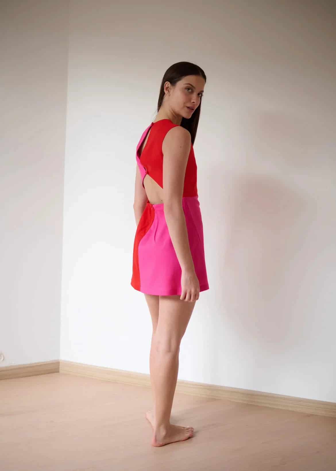 AFTERNOON DRESS CHERRY - miniatura 3