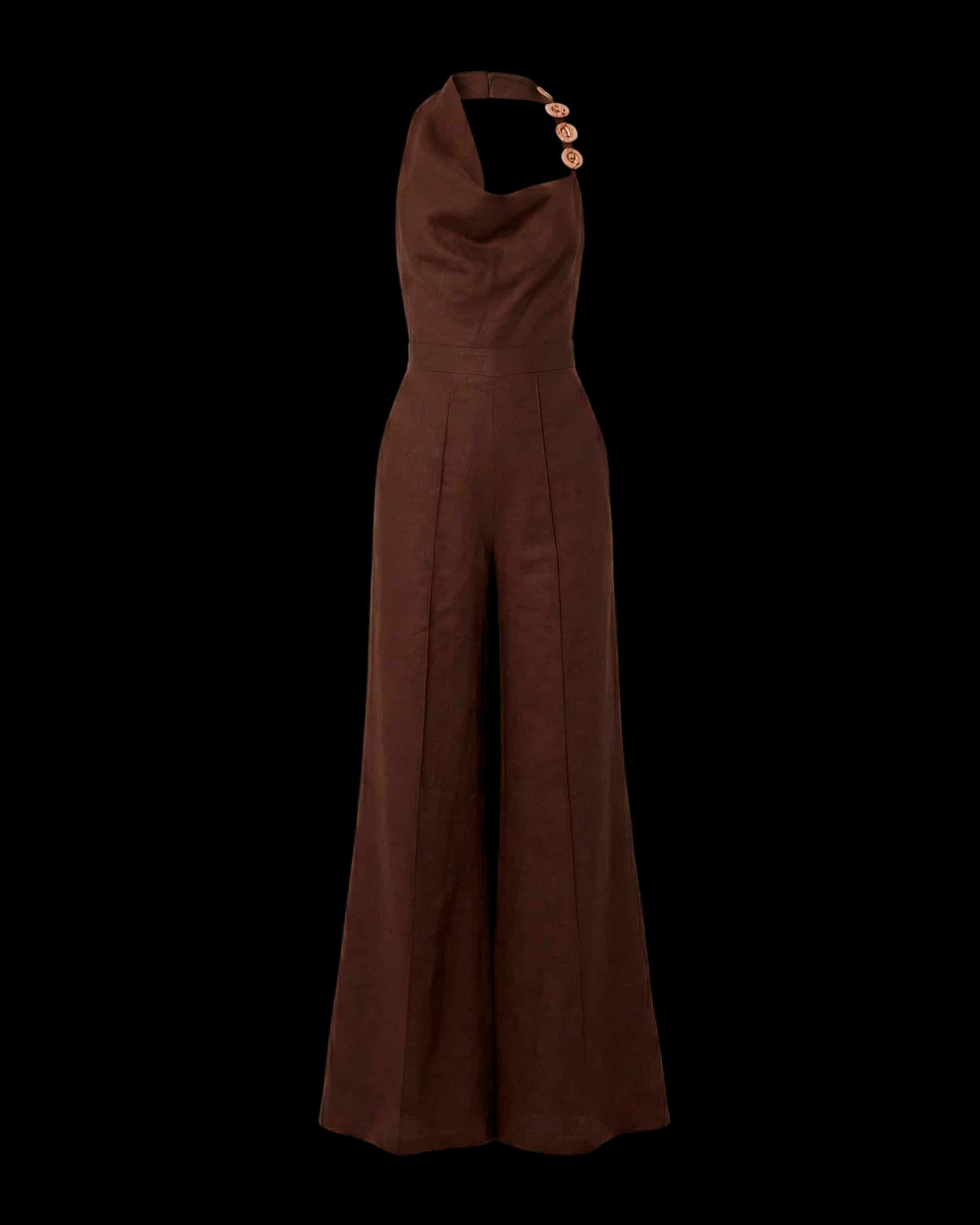 ZANE JUMPSUIT UMBER BROWN - miniatura 1