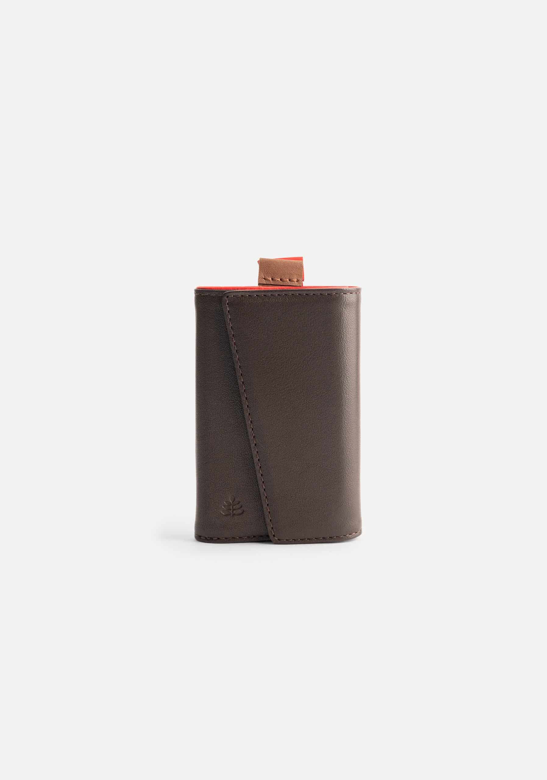 Billetera Frenchie-Whitman Café/Rojo - miniatura 1