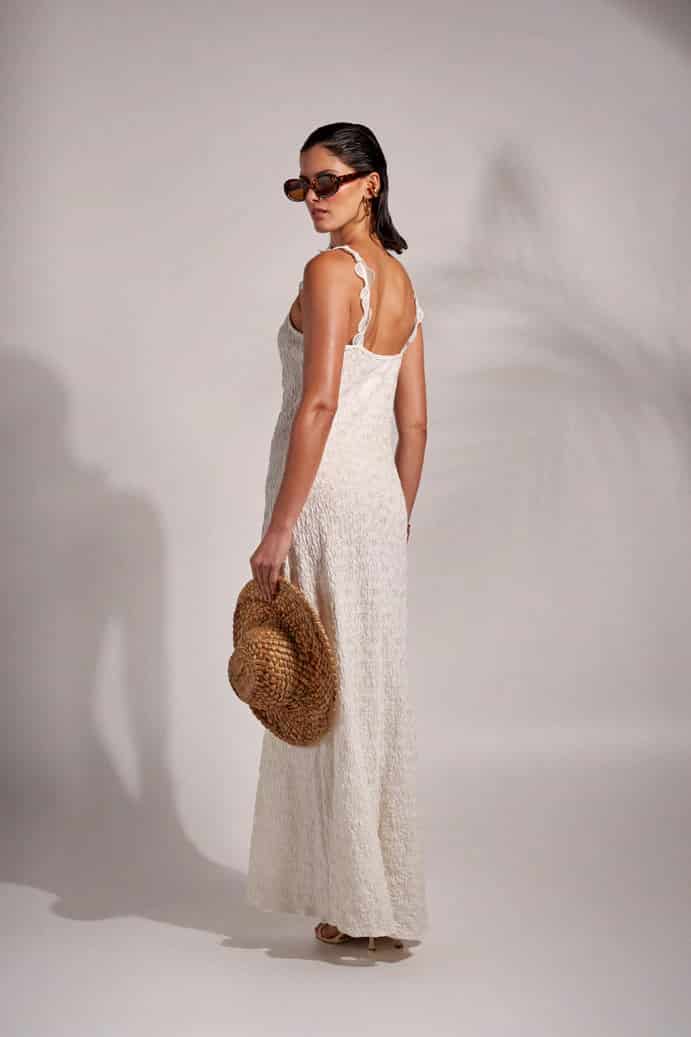 MAEA MAXI DRESS WHITE - miniatura 3