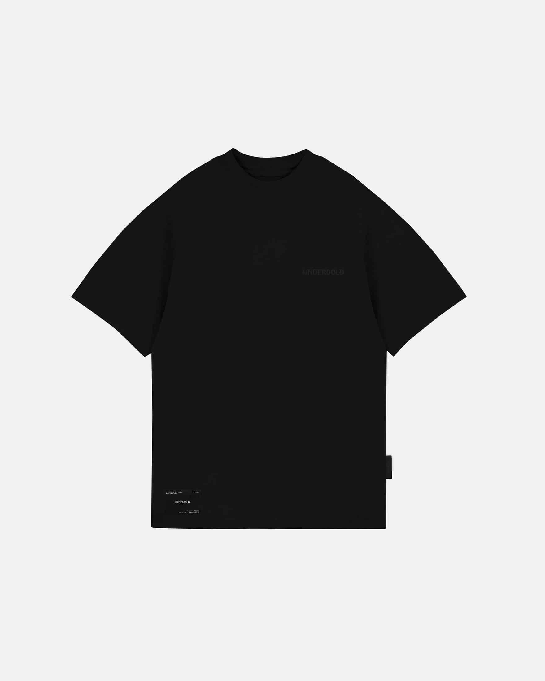 Line Logo Tshirt  Black - miniatura 3
