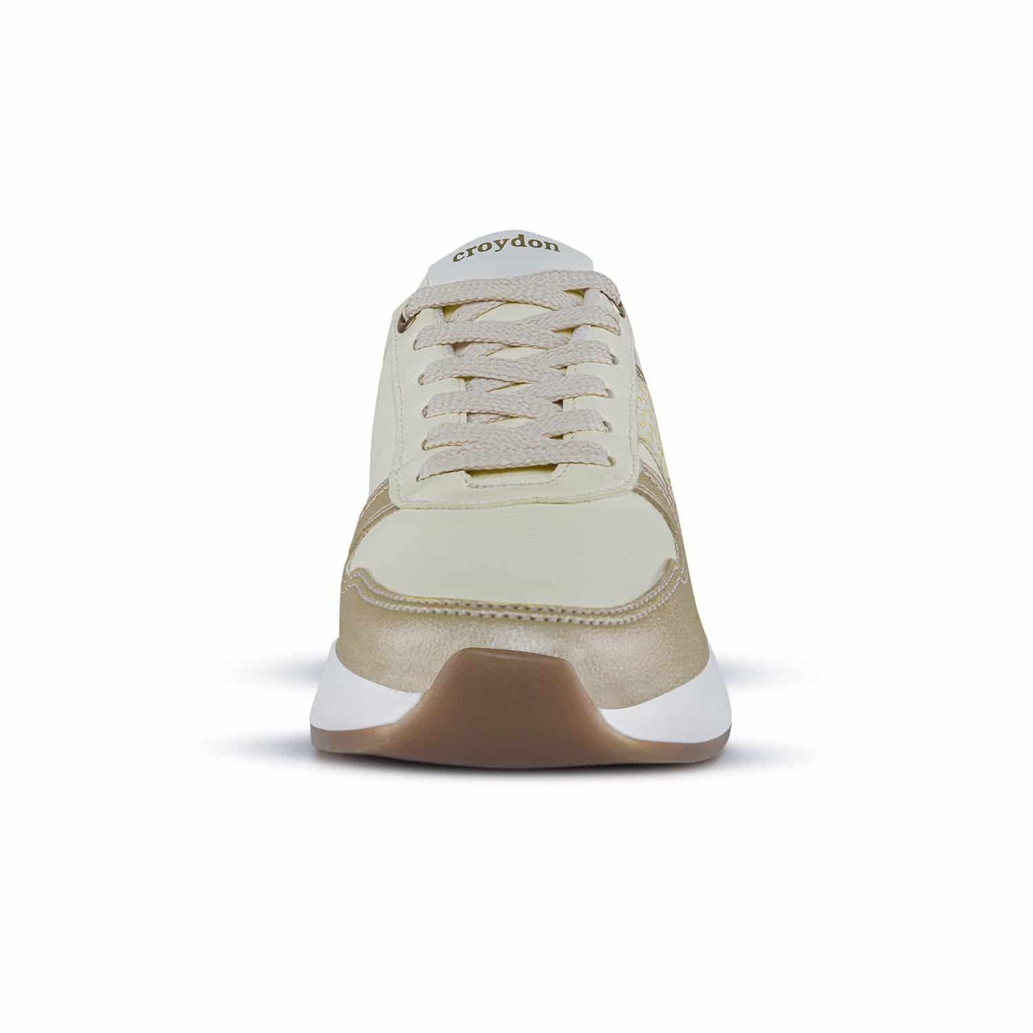 Tenis Urbanos Zamai Beige Croydon Para Mujer - miniatura 3
