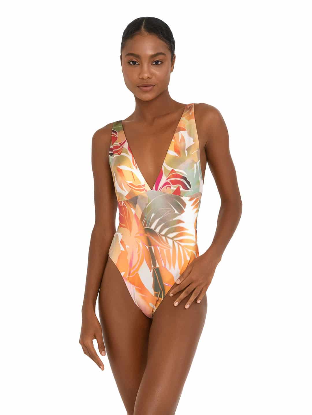 Vestido De Baño Enterizo Tropical Horizons - miniatura 1