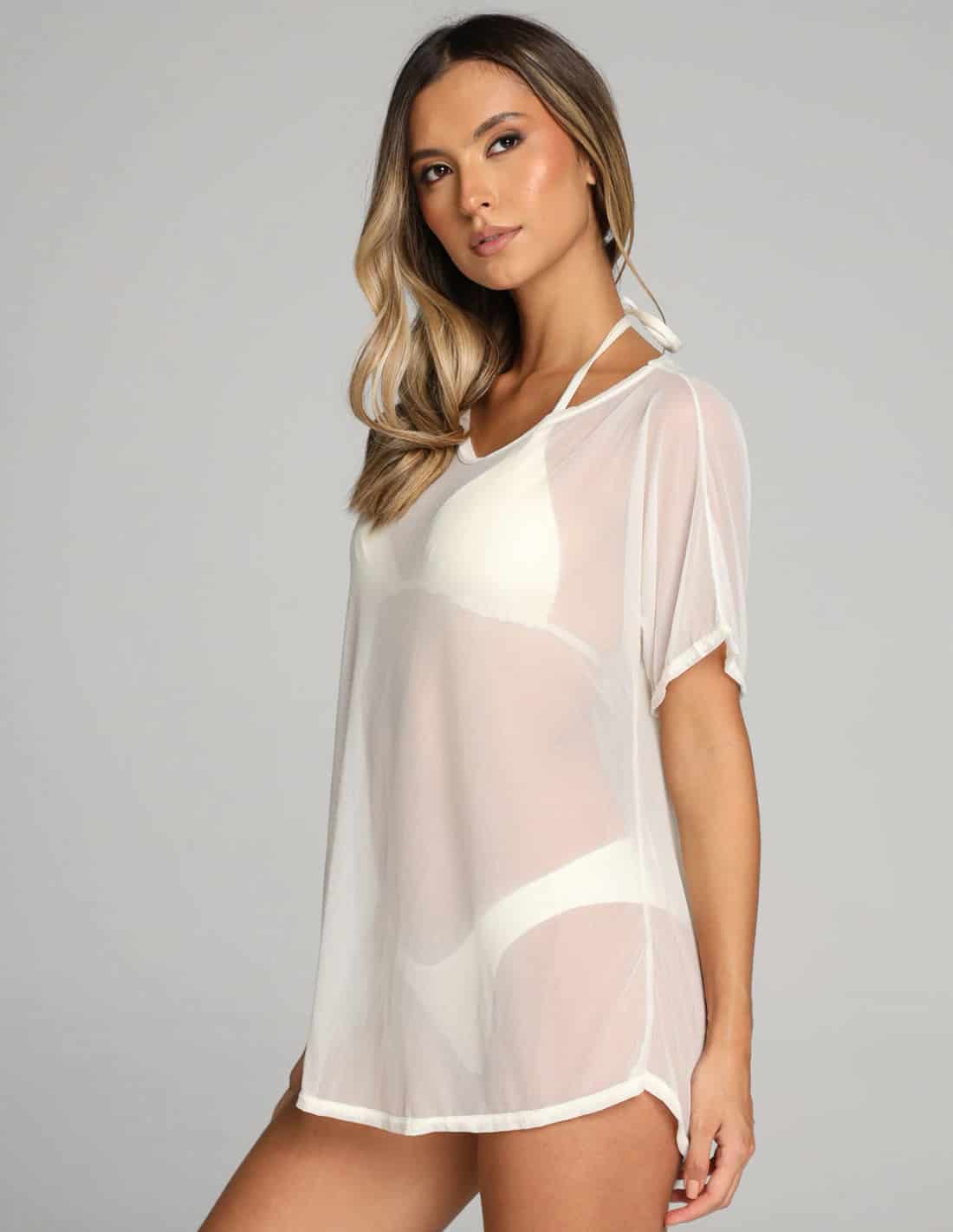 Blusa Vibrance Marfil - miniatura 3