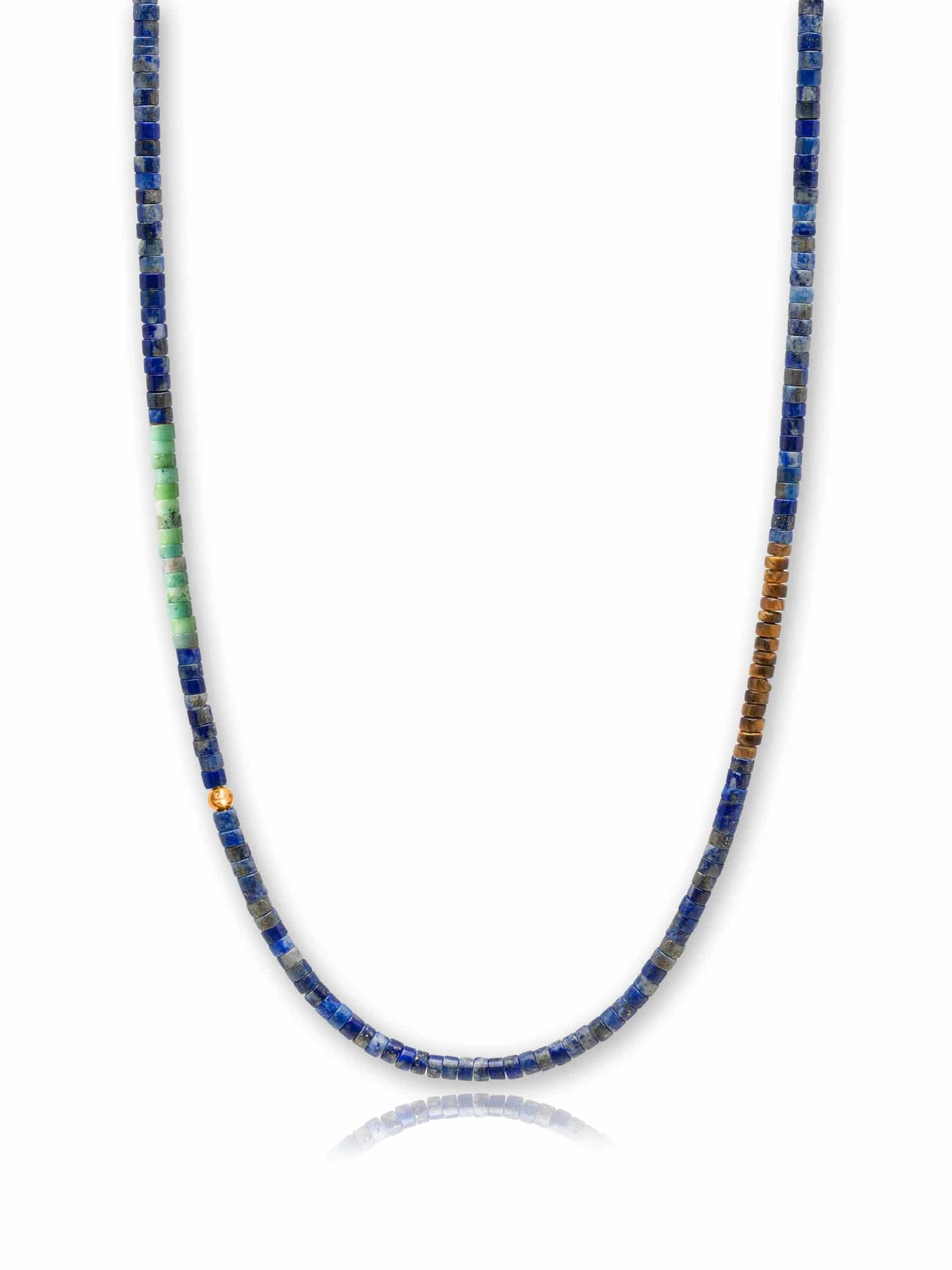 Collar Pacífico Heishi 4mm - miniatura 1