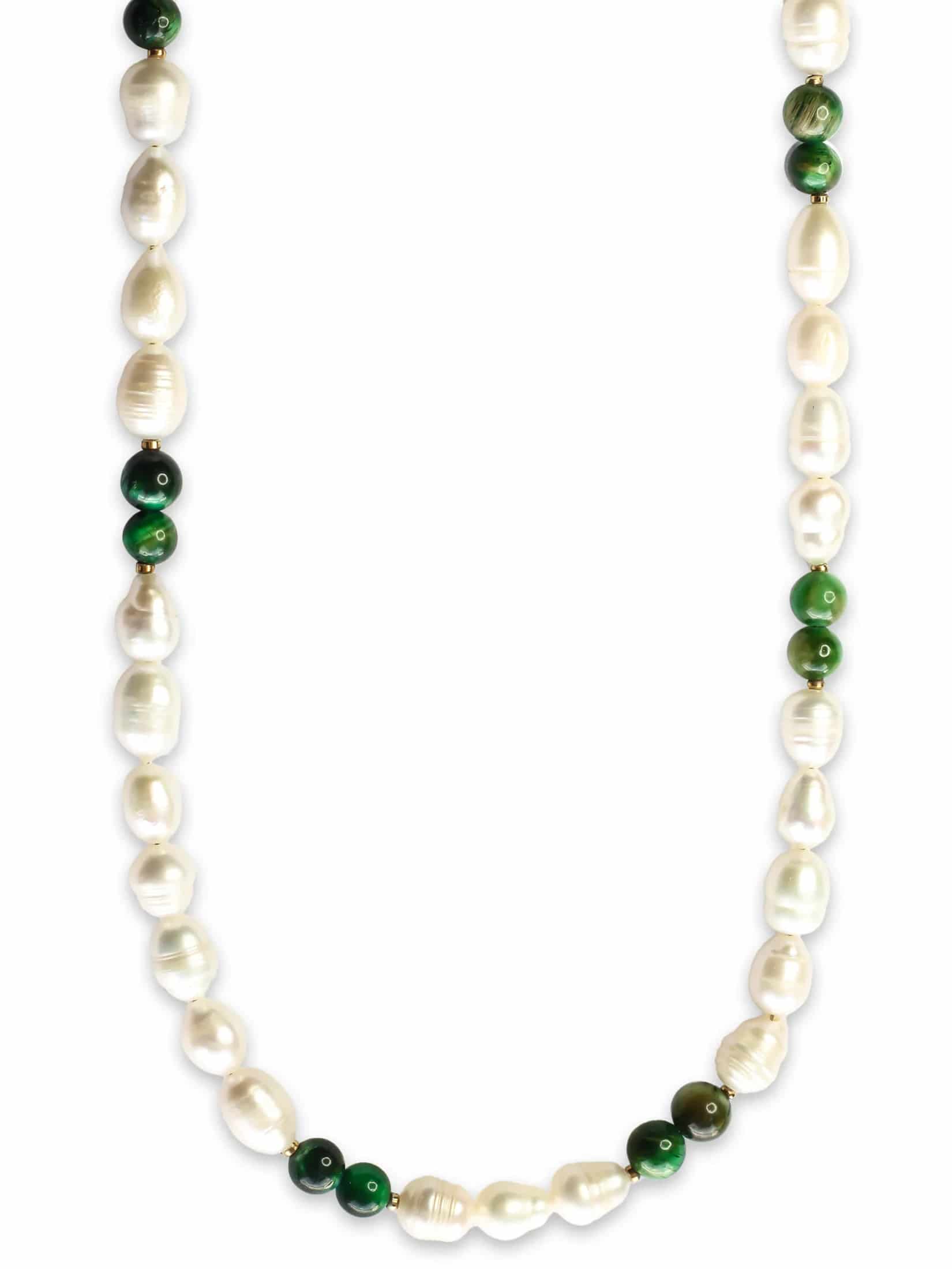 Collar Perla de Rio Verde 7mm - miniatura 2