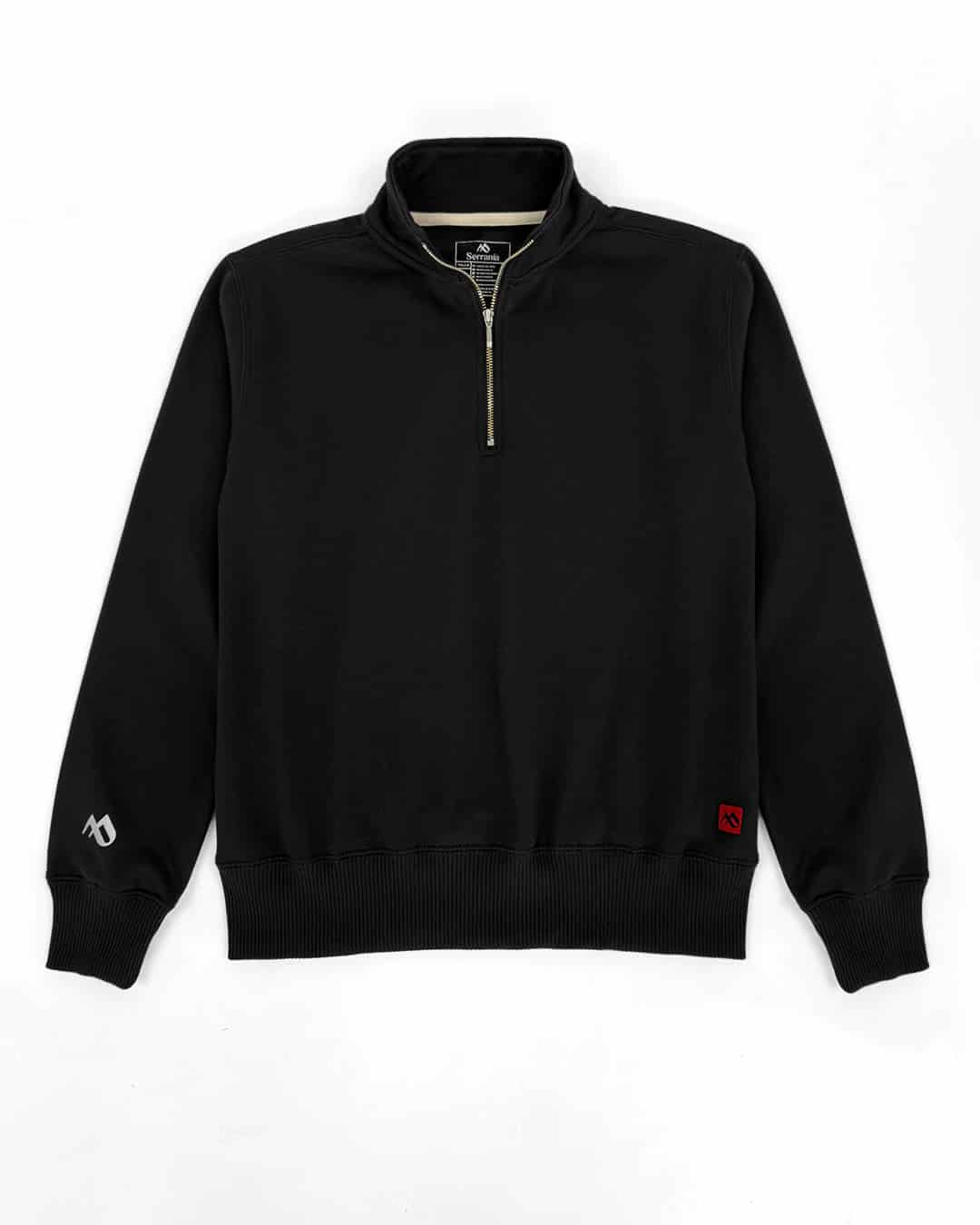 Buzo Cuello alto Mujer Negro - miniatura 2