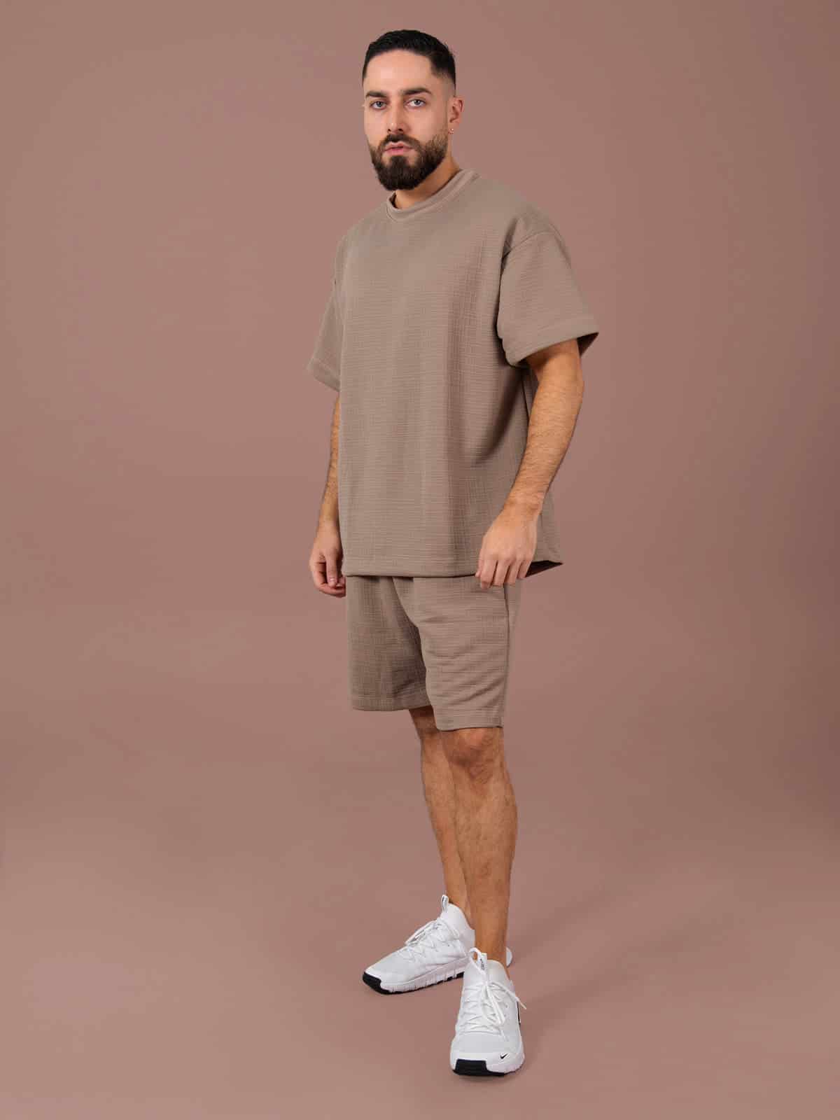 set mucura hombre cafe claro - miniatura 1