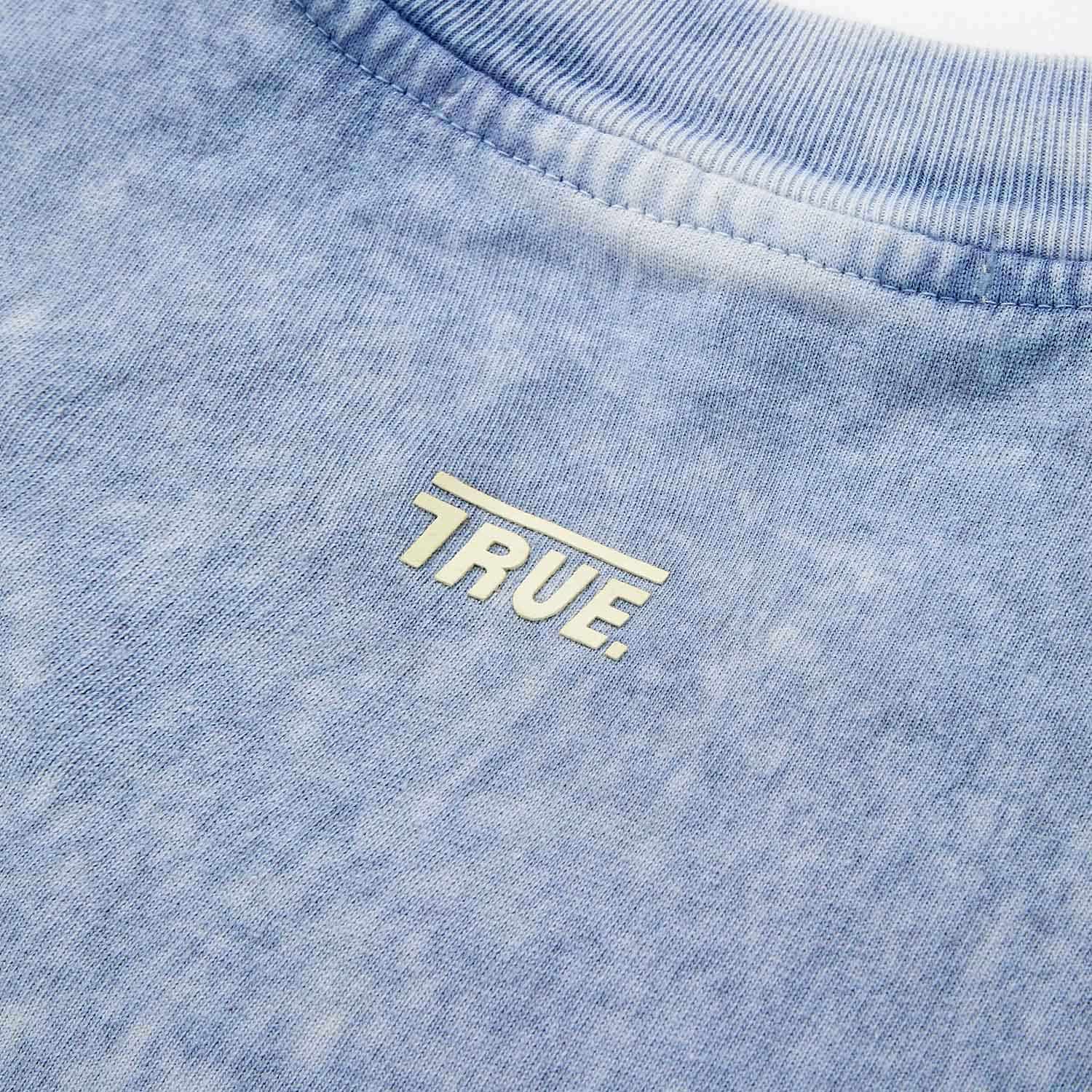 Oversized Washed T- Shirt - Blue - miniatura 6