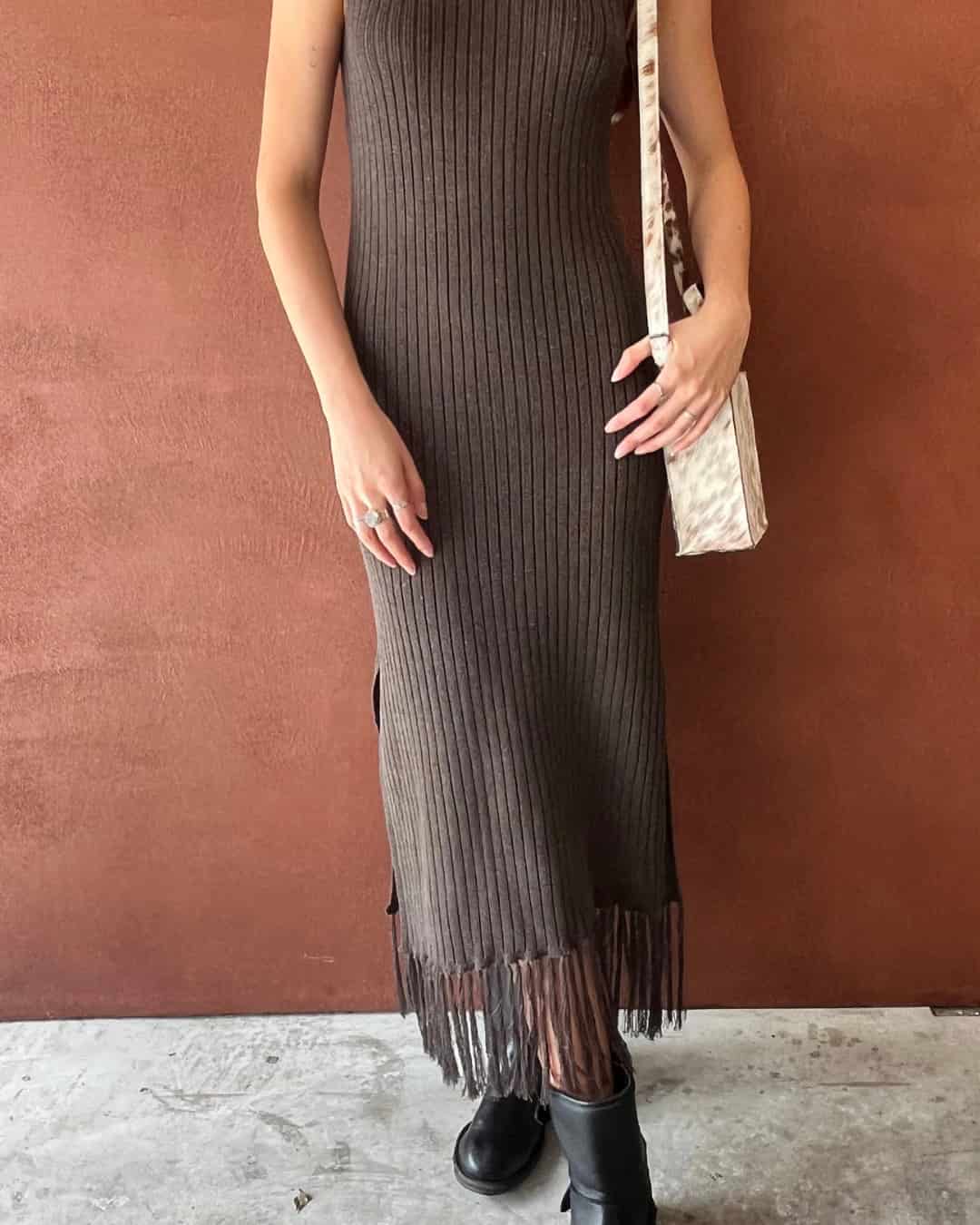 Vestido Origen flecos - miniatura 1