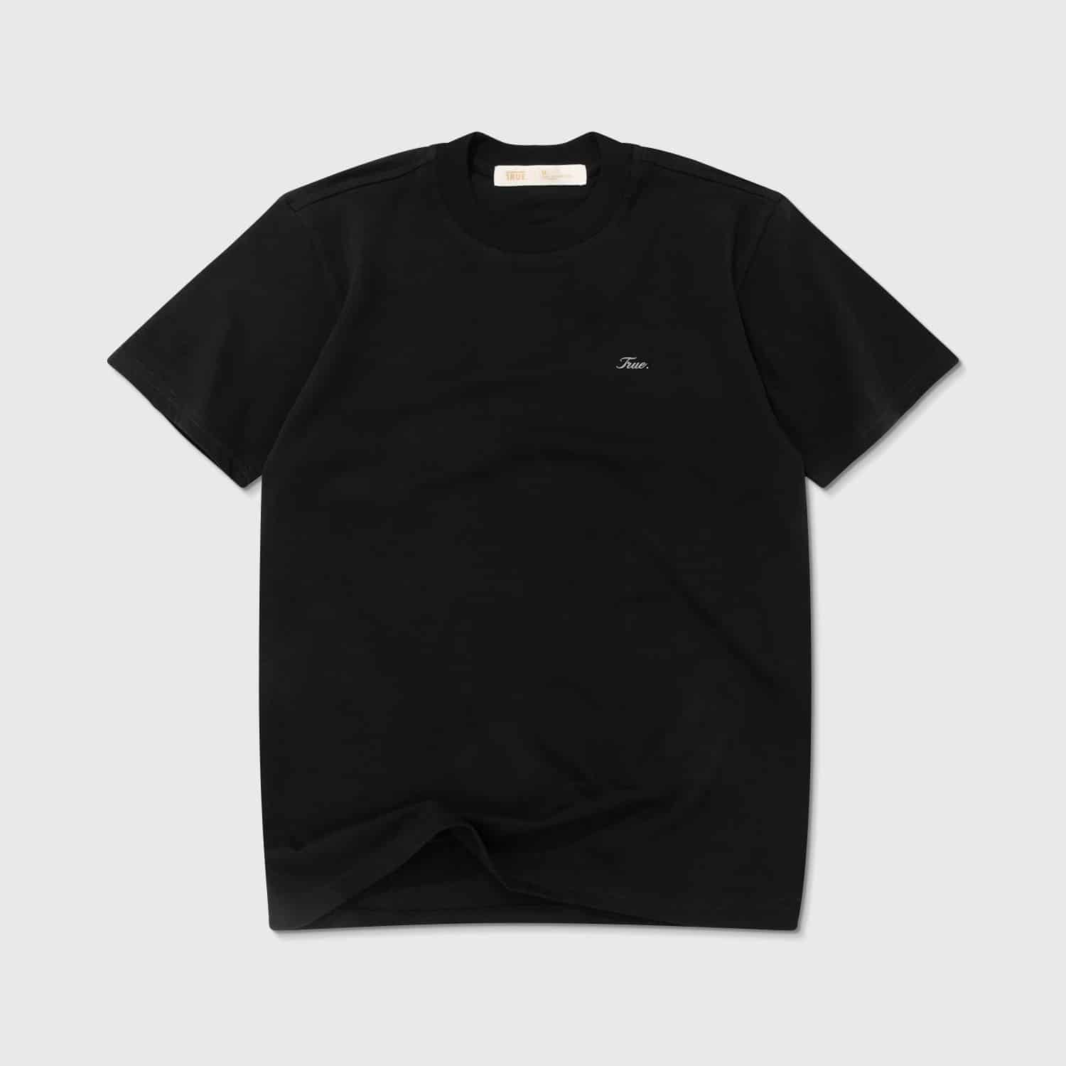 Signature T-Shirt - Black - miniatura 1