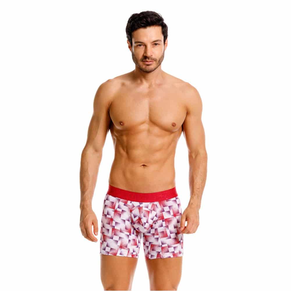BOXER MEDIO CINABRIO ROJO - miniatura 4