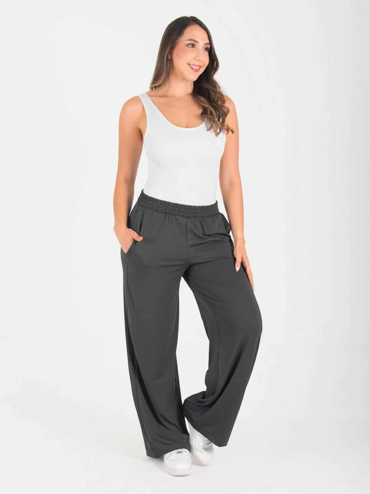 Sahay pantalon gris oscuro - miniatura 2