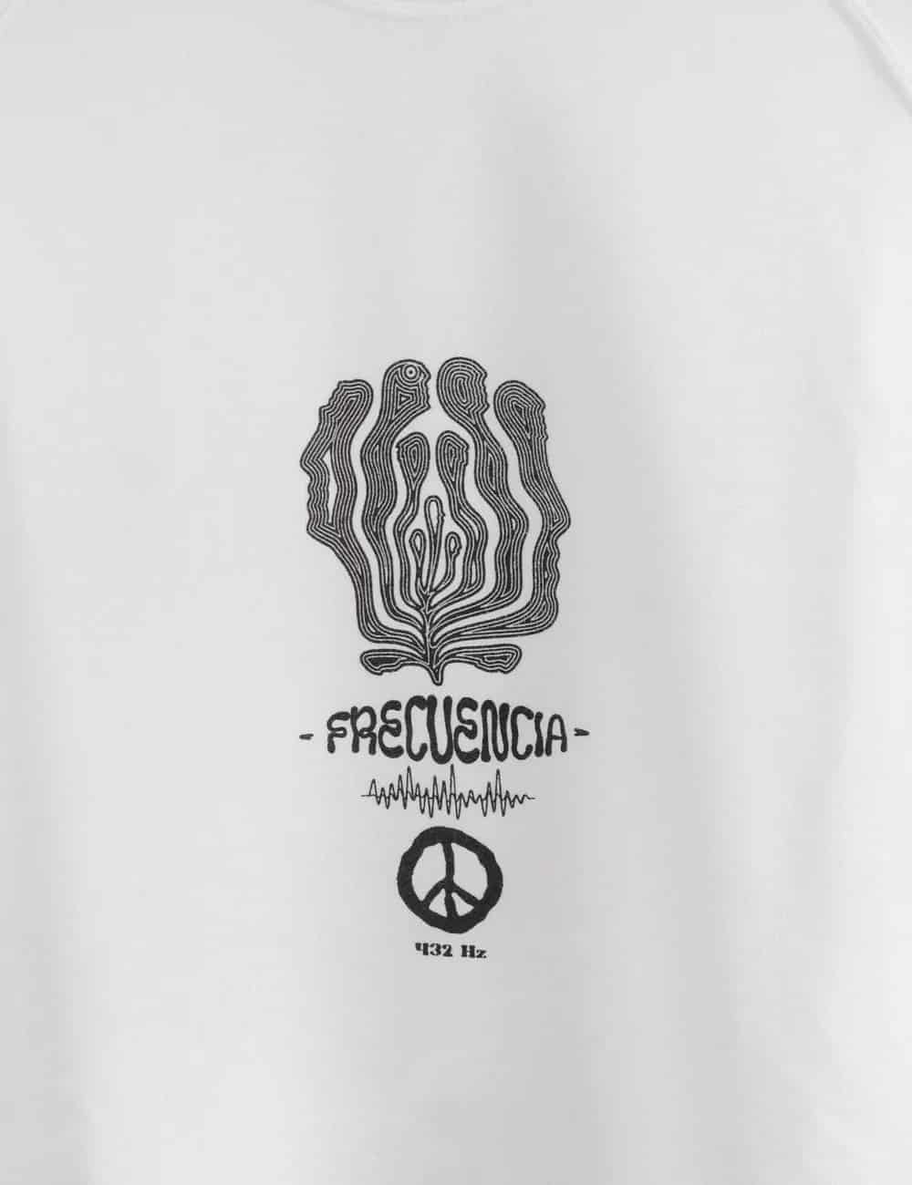 Camibuso Manga Ranglan Frecuencia crudo Unisex - miniatura 10