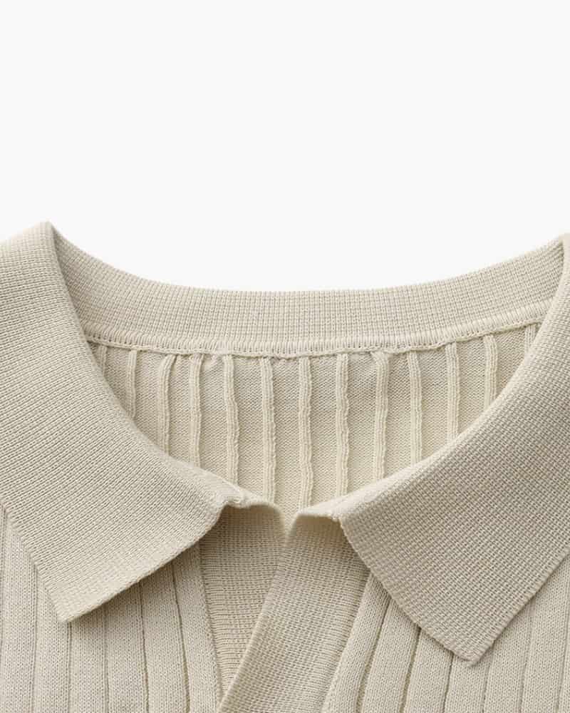 Premium Ribbed Polo - miniatura 4